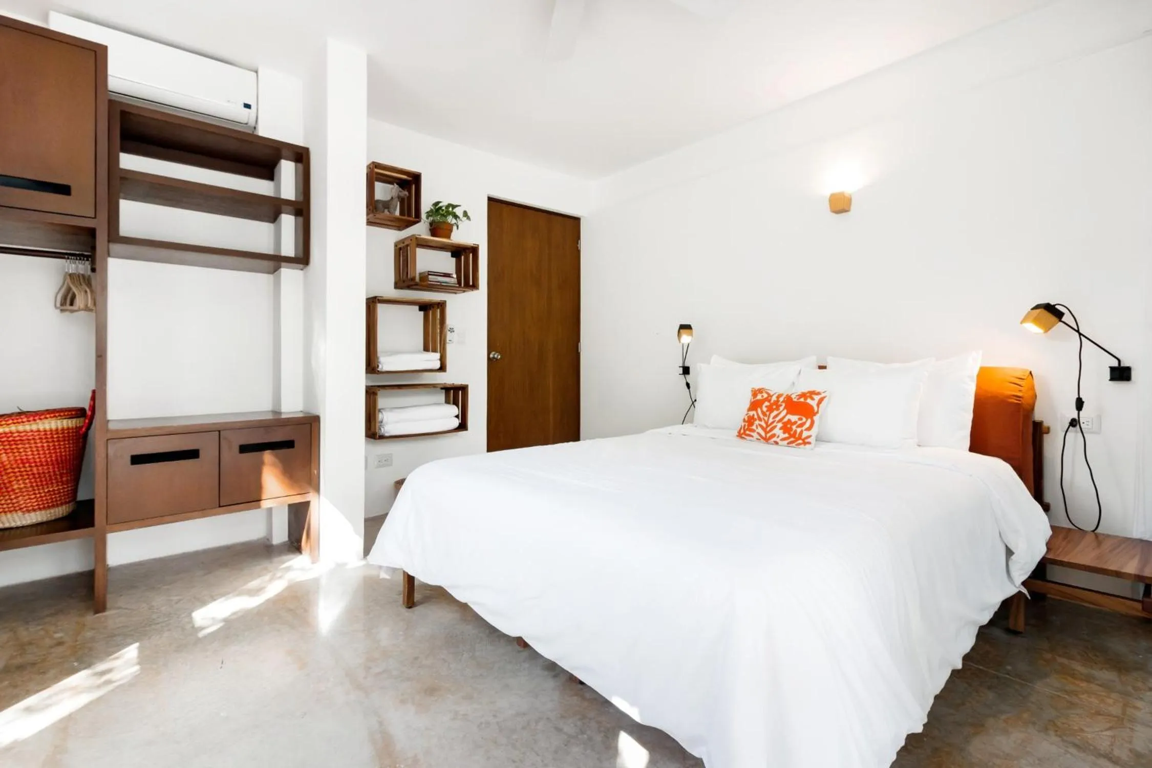 Bedroom, Bed in Casa de Piedra Tulum