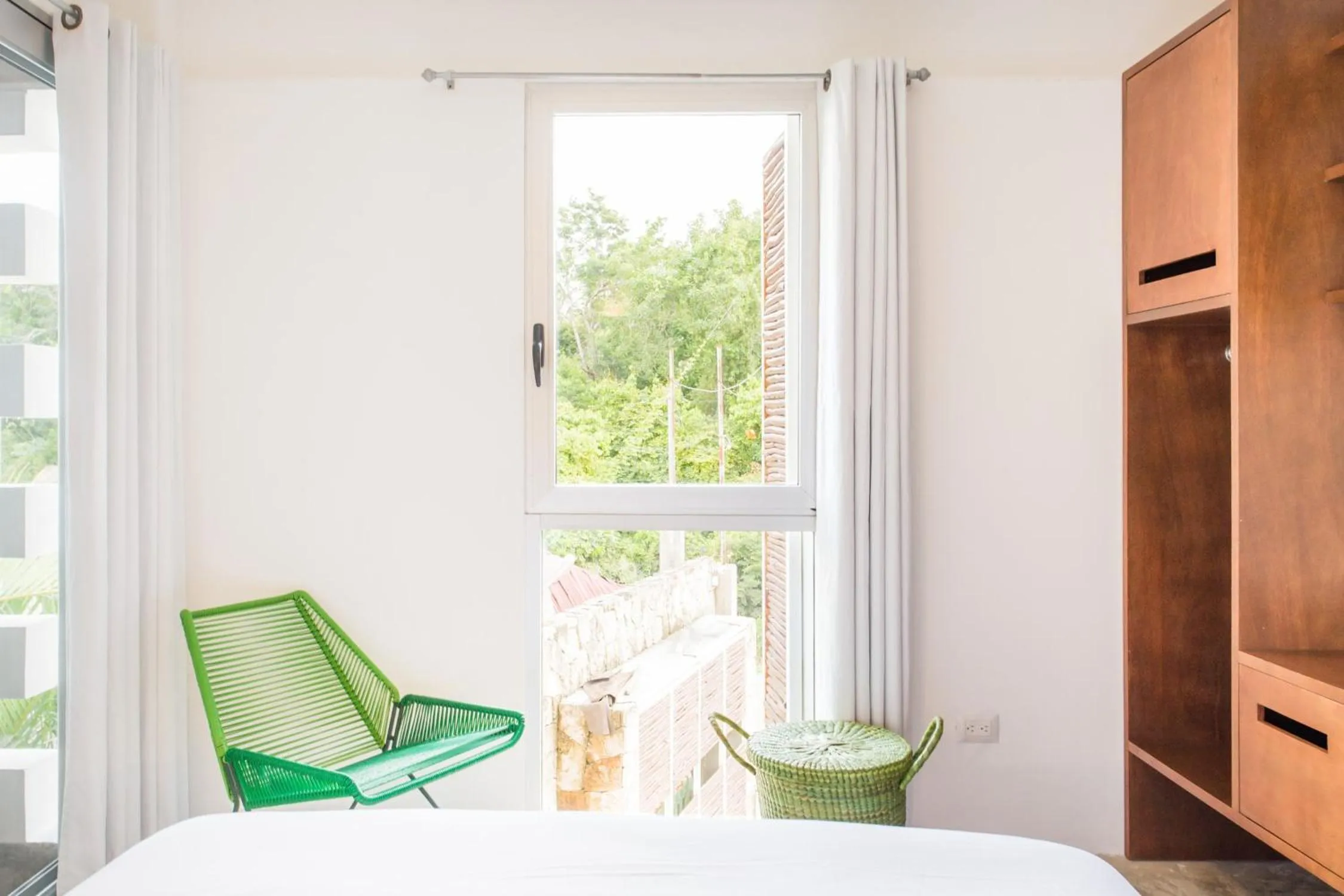 Bedroom, Bed in Casa de Piedra Tulum