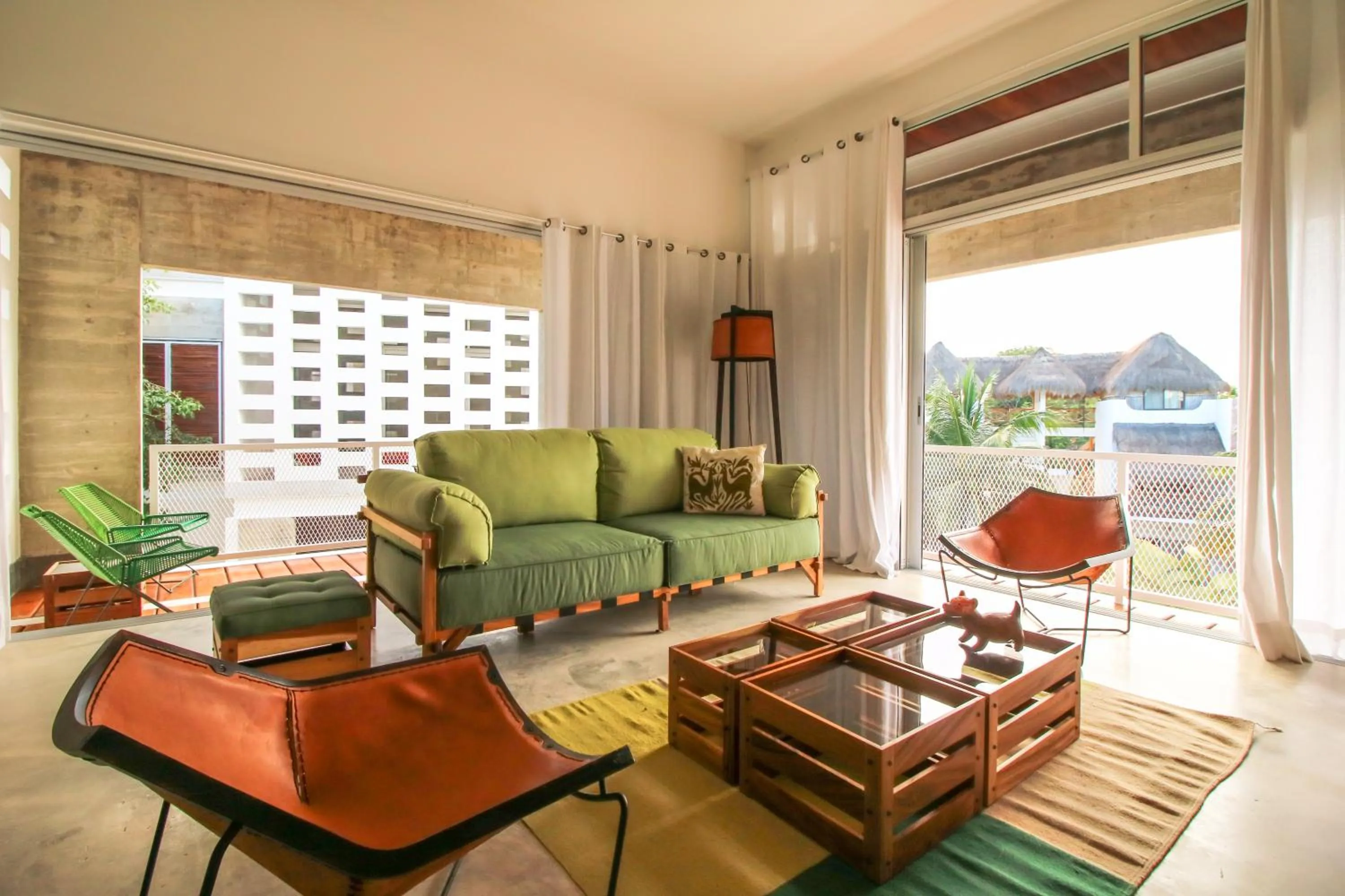 Balcony/Terrace in Casa de Piedra Tulum