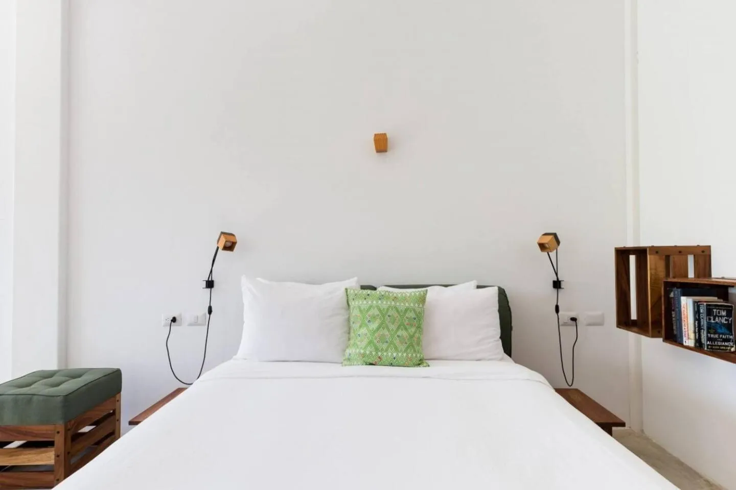 Bed in Casa de Piedra Tulum