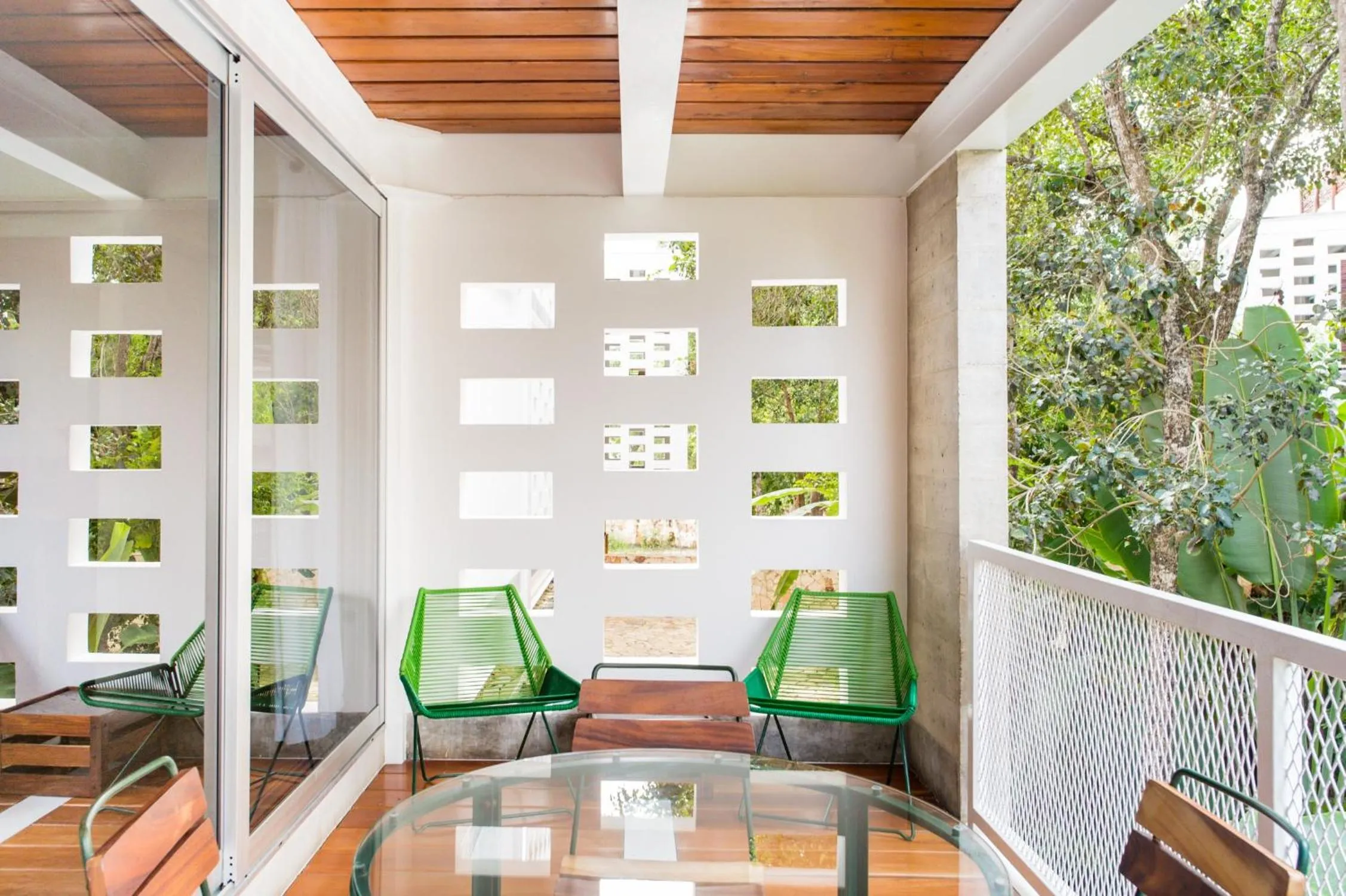 Balcony/Terrace in Casa de Piedra Tulum
