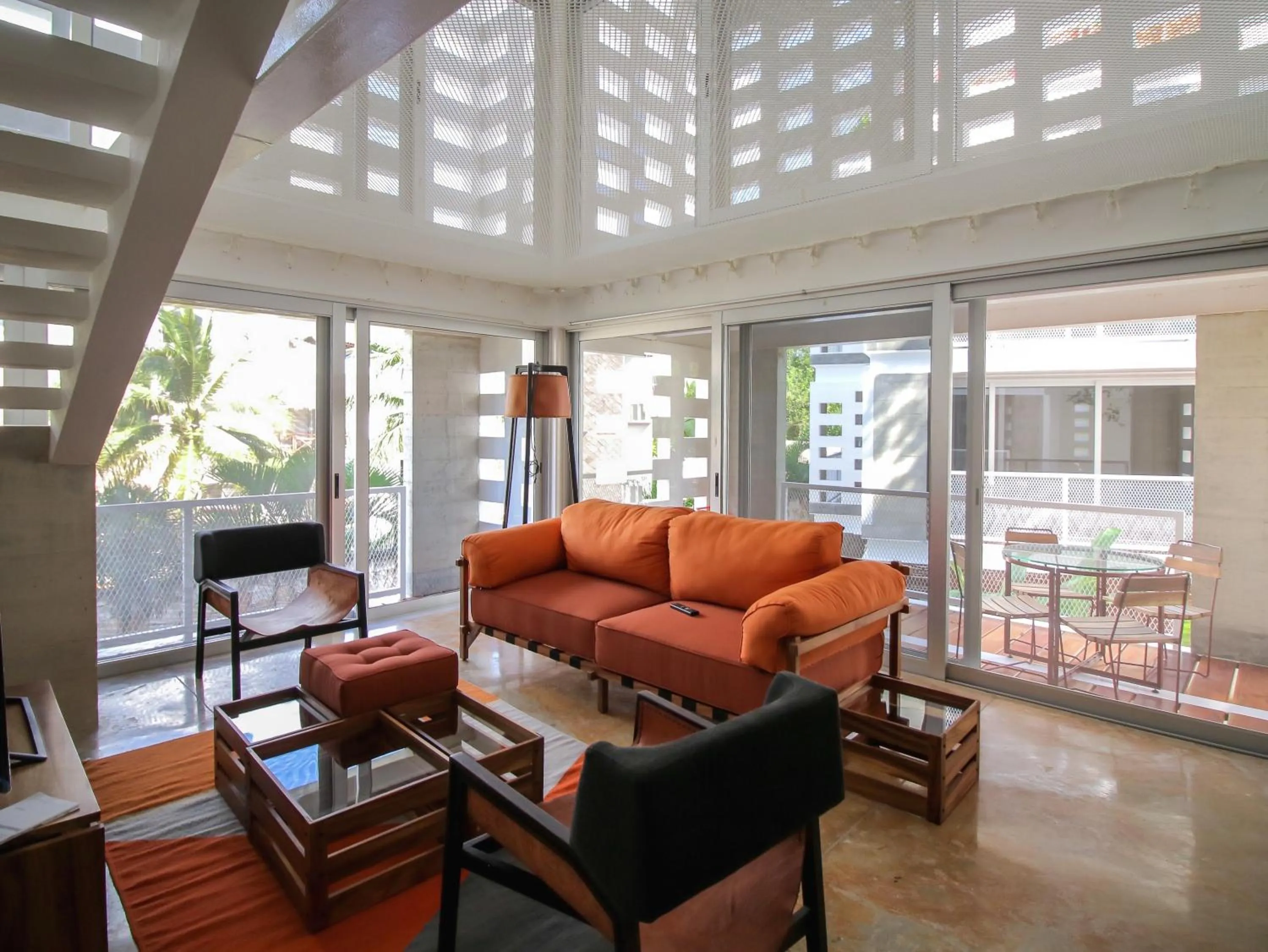 Balcony/Terrace in Casa de Piedra Tulum