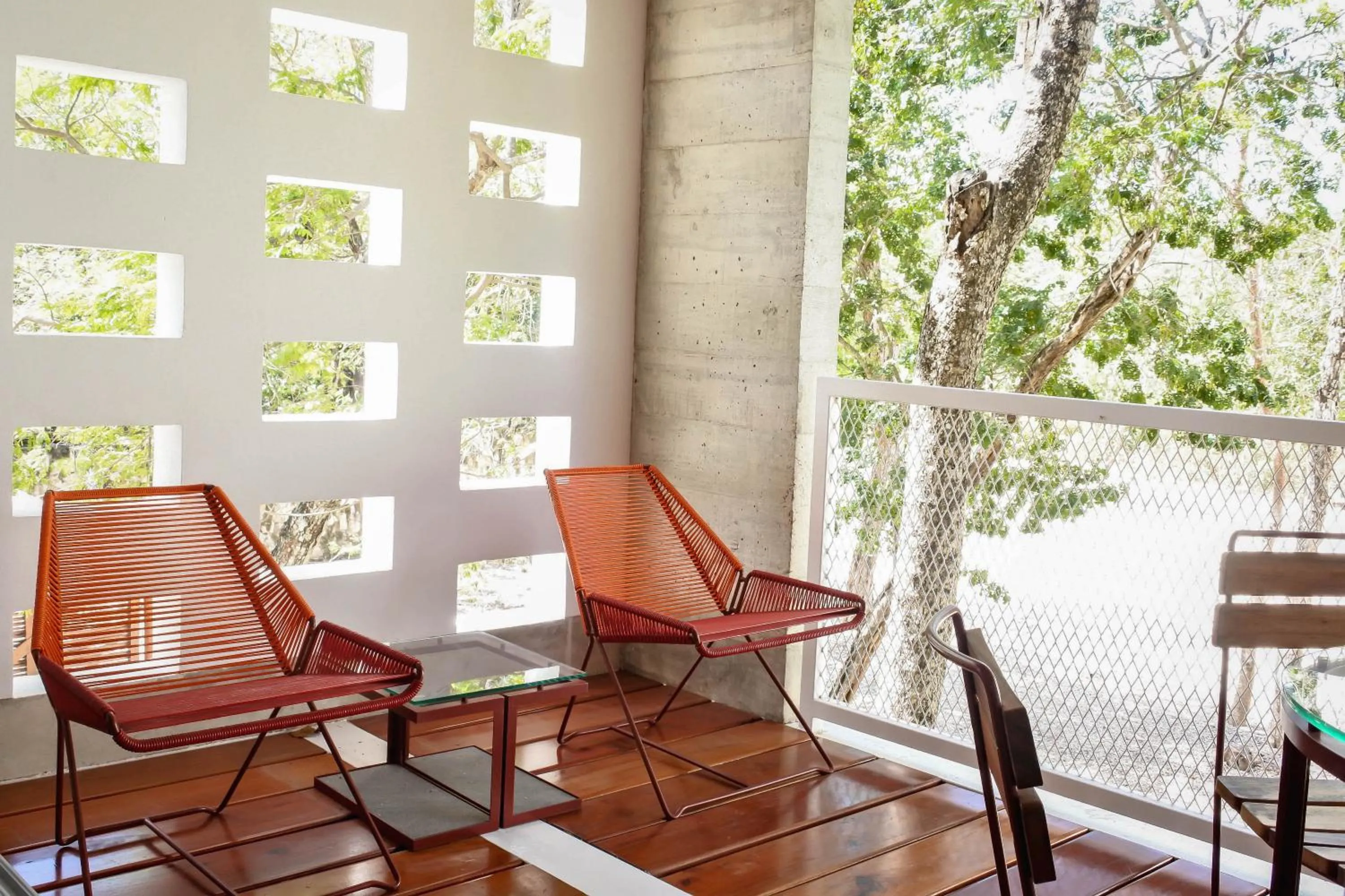 Balcony/Terrace in Casa de Piedra Tulum