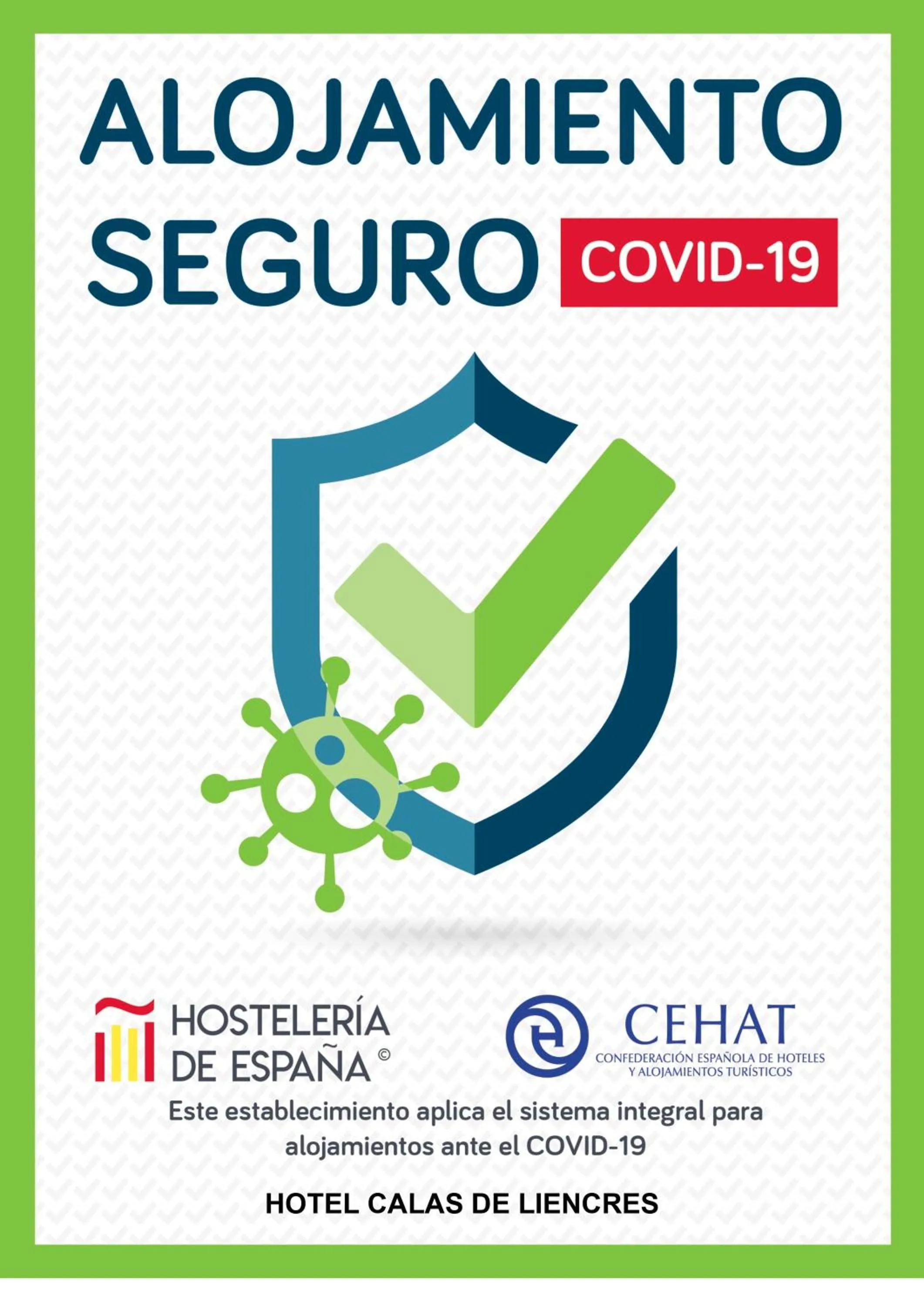 Logo/Certificate/Sign in Calas De Liencres