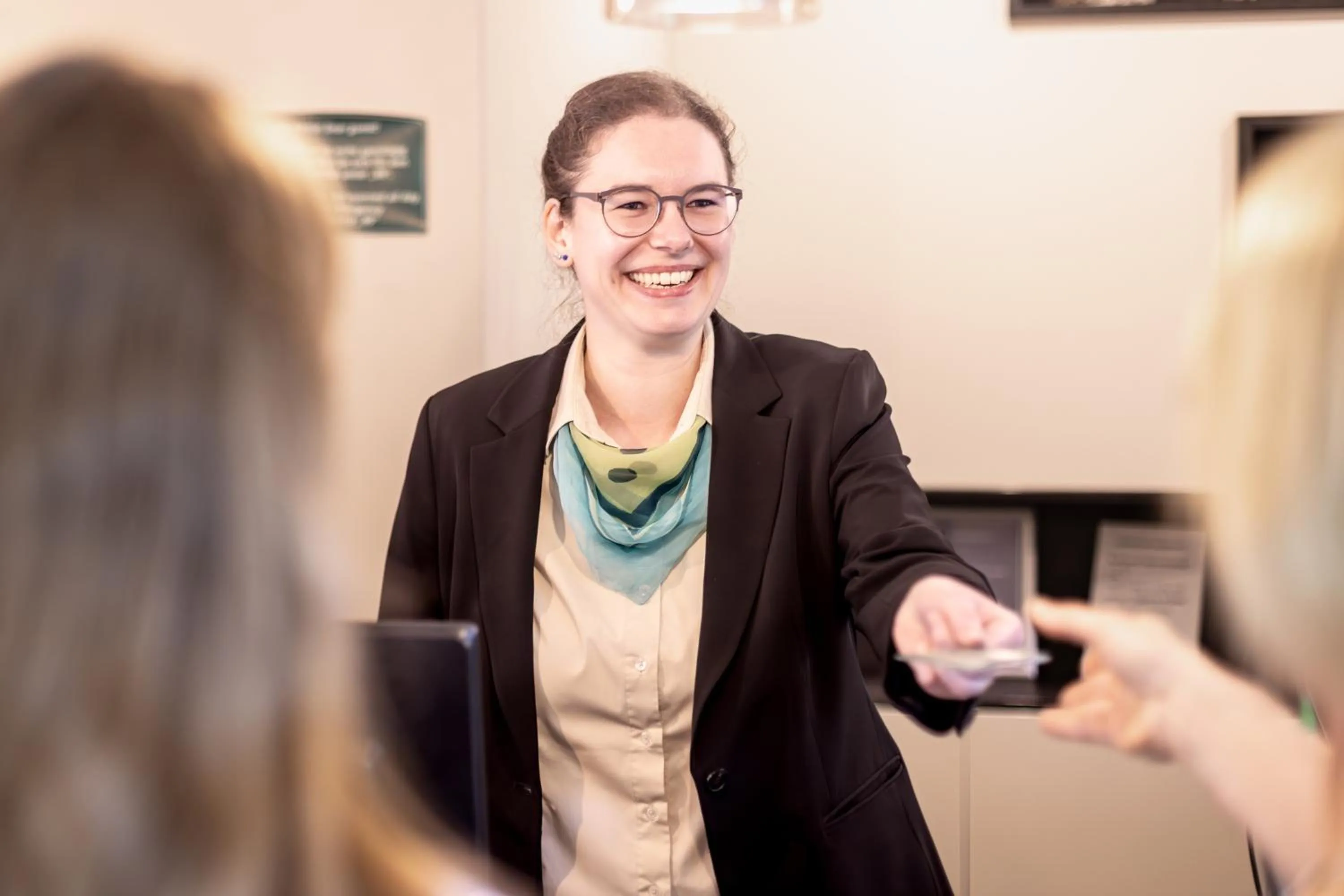 Lobby or reception in Landgut Stemmen