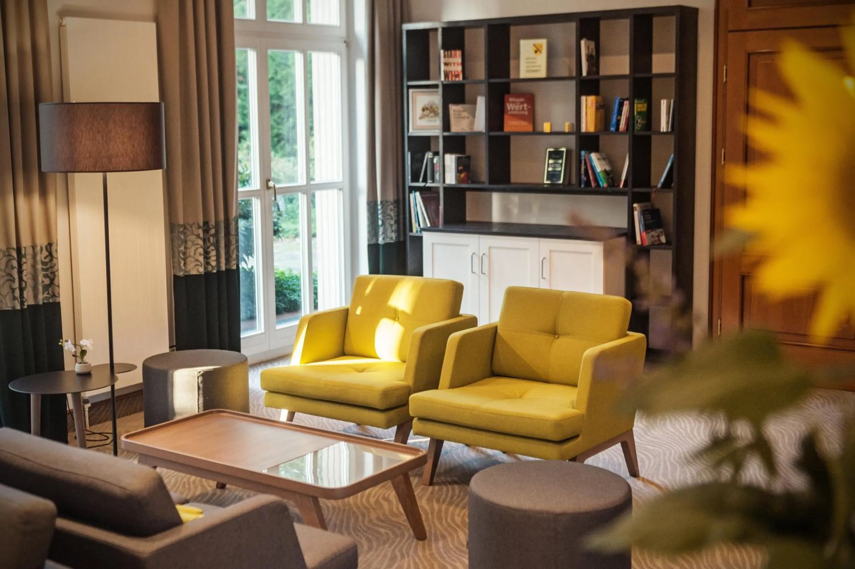 Library in Landgut Stemmen