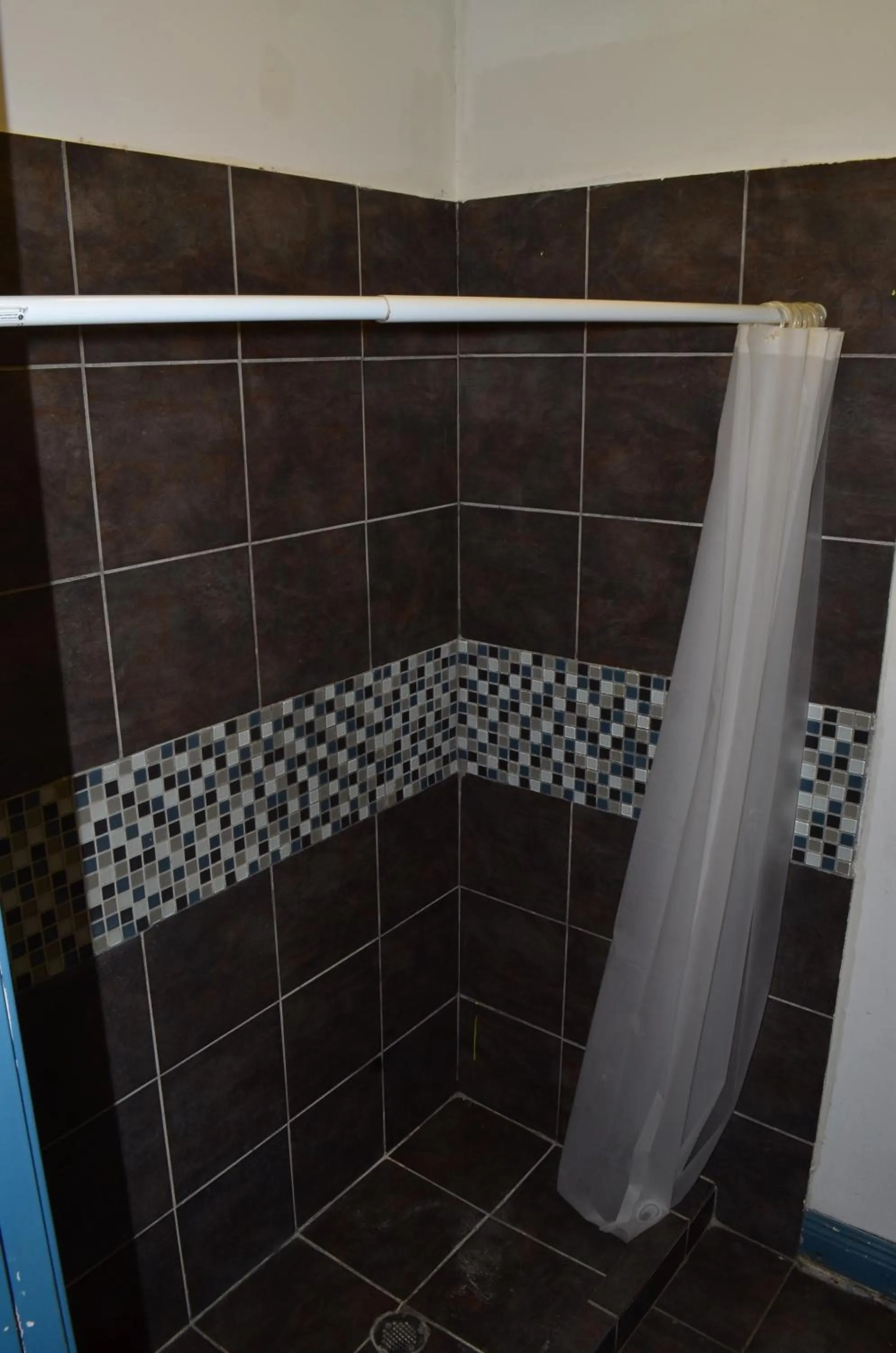 Shower in India House Hostel