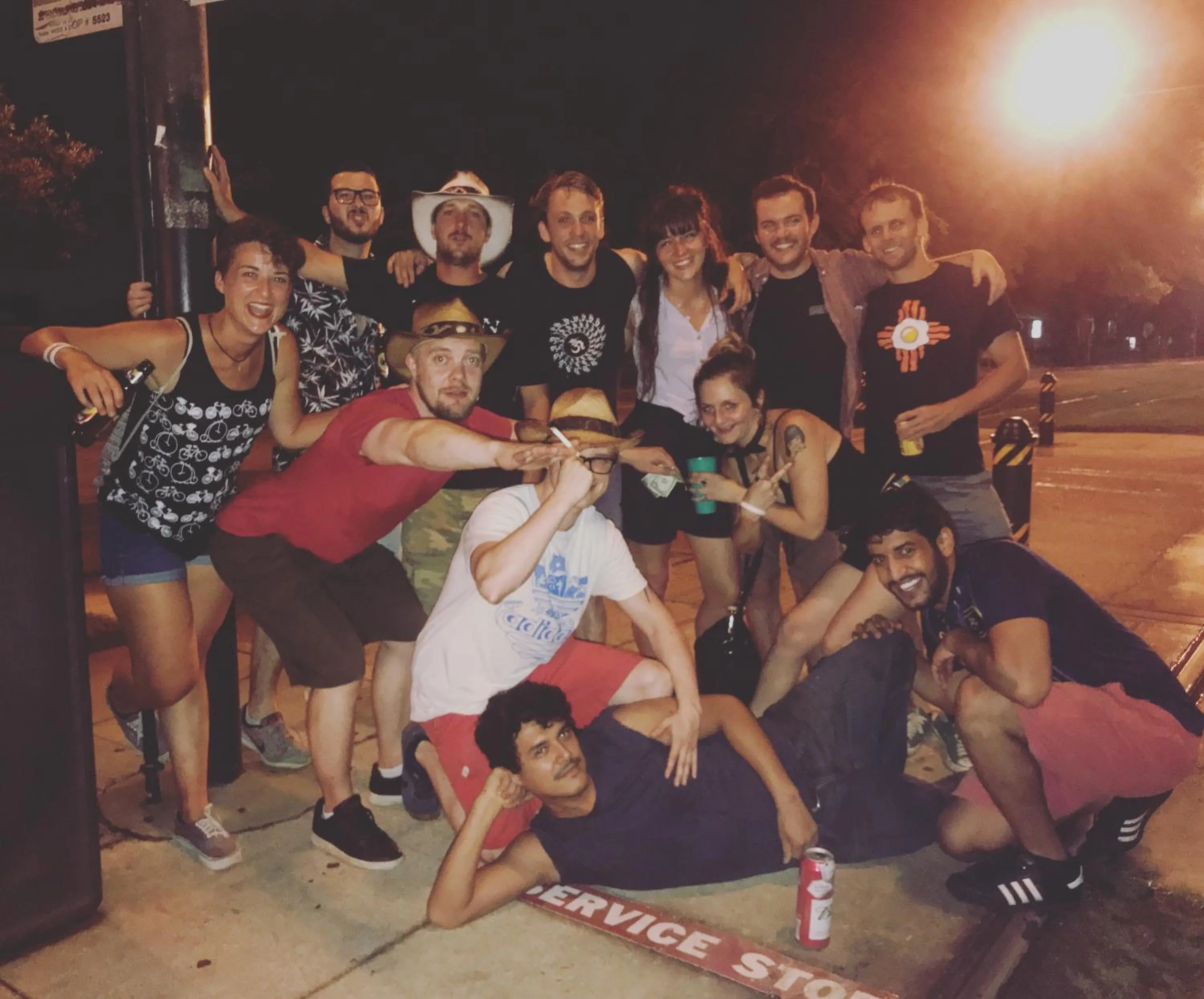 People in India House Hostel