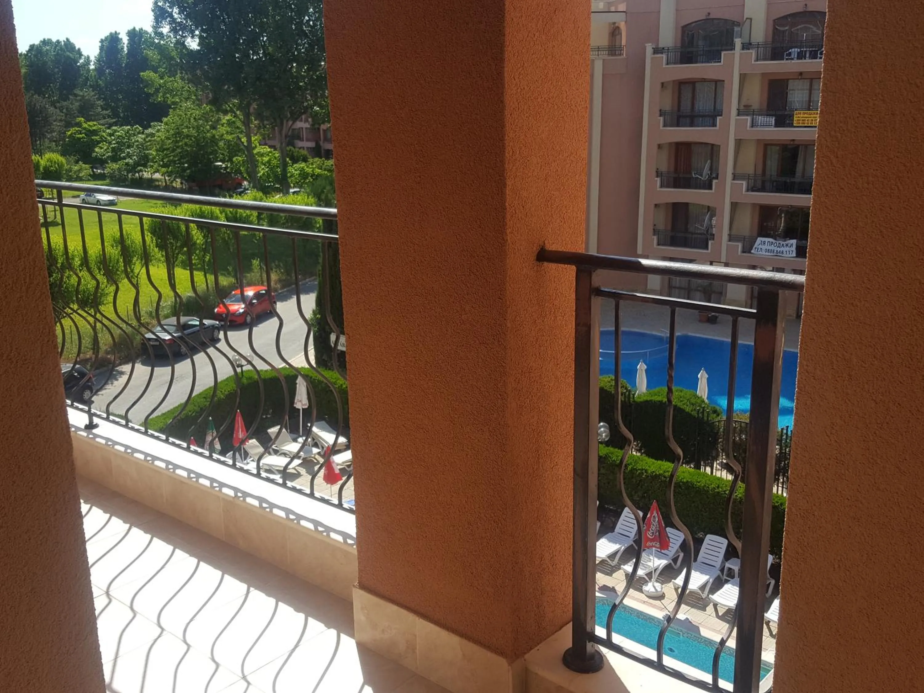 Pool view in Friends Family Hotel