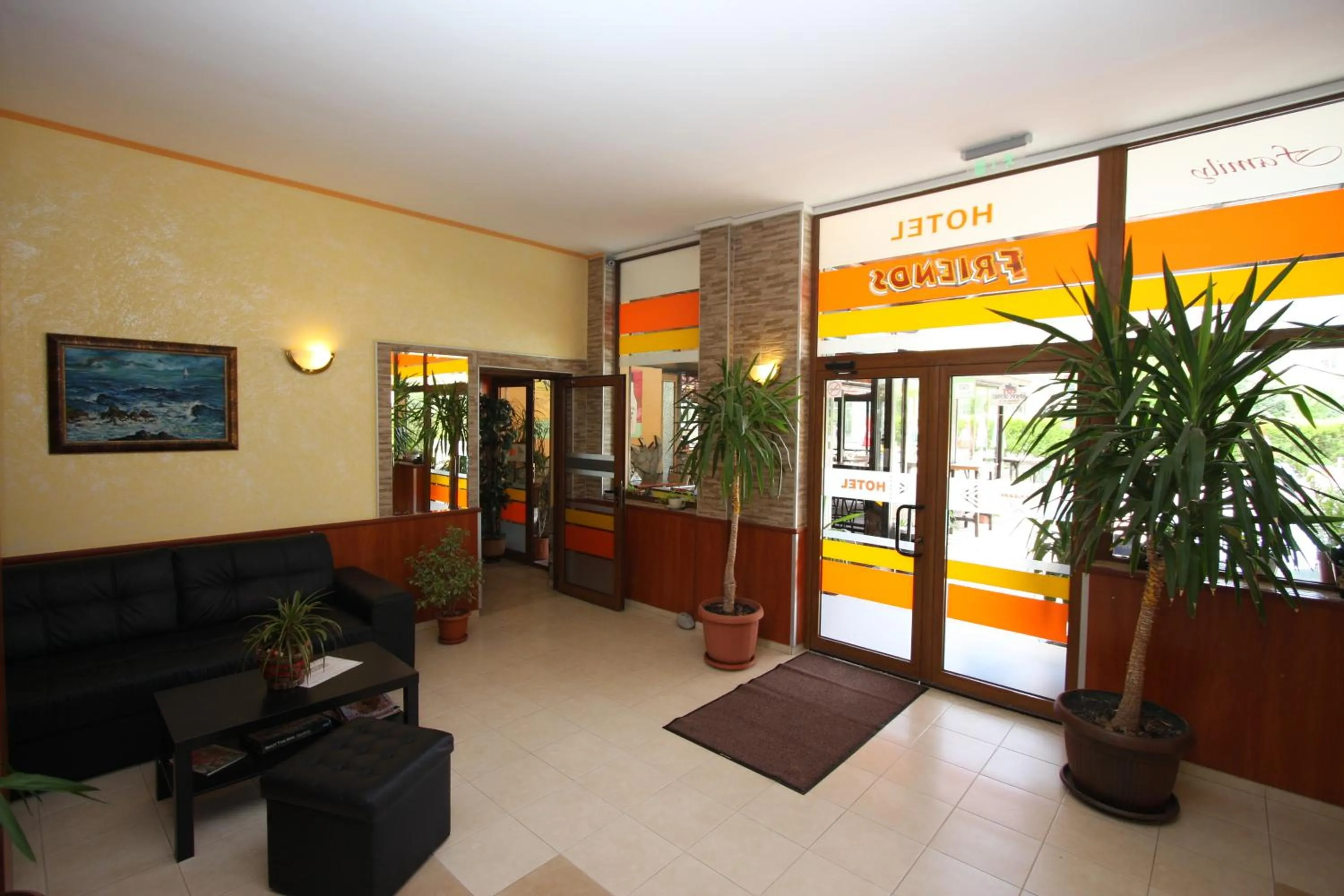 Lobby or reception in Friends Family Hotel