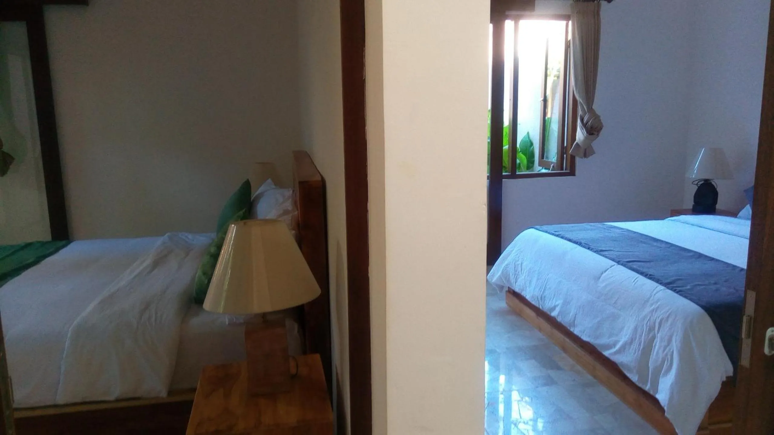 Bed in The Garden Villa