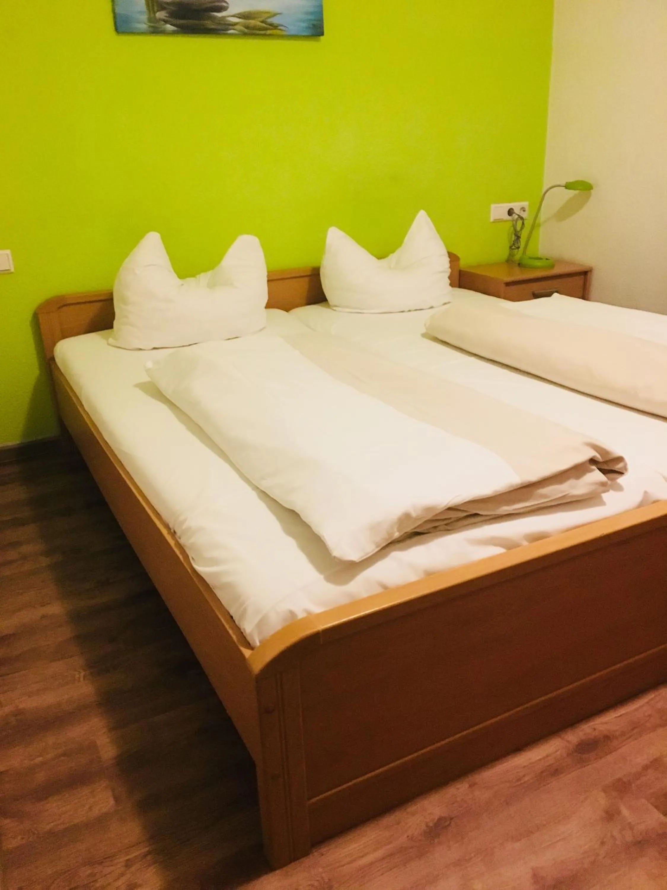 Bed in Hotel Discovery