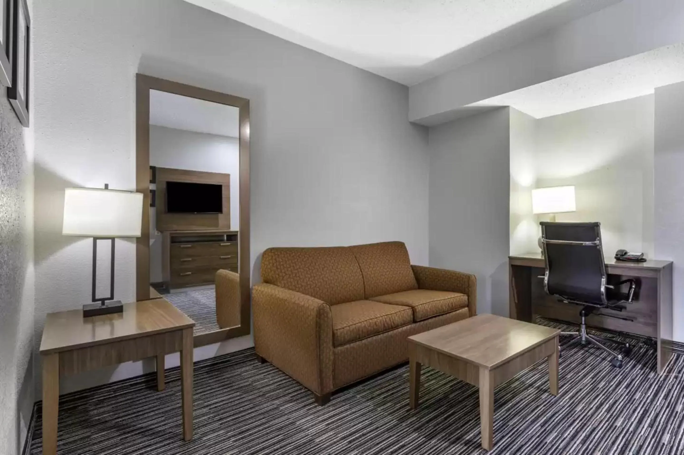 TV and multimedia in Quality Inn & Suites I-35 E-Walnut Hill