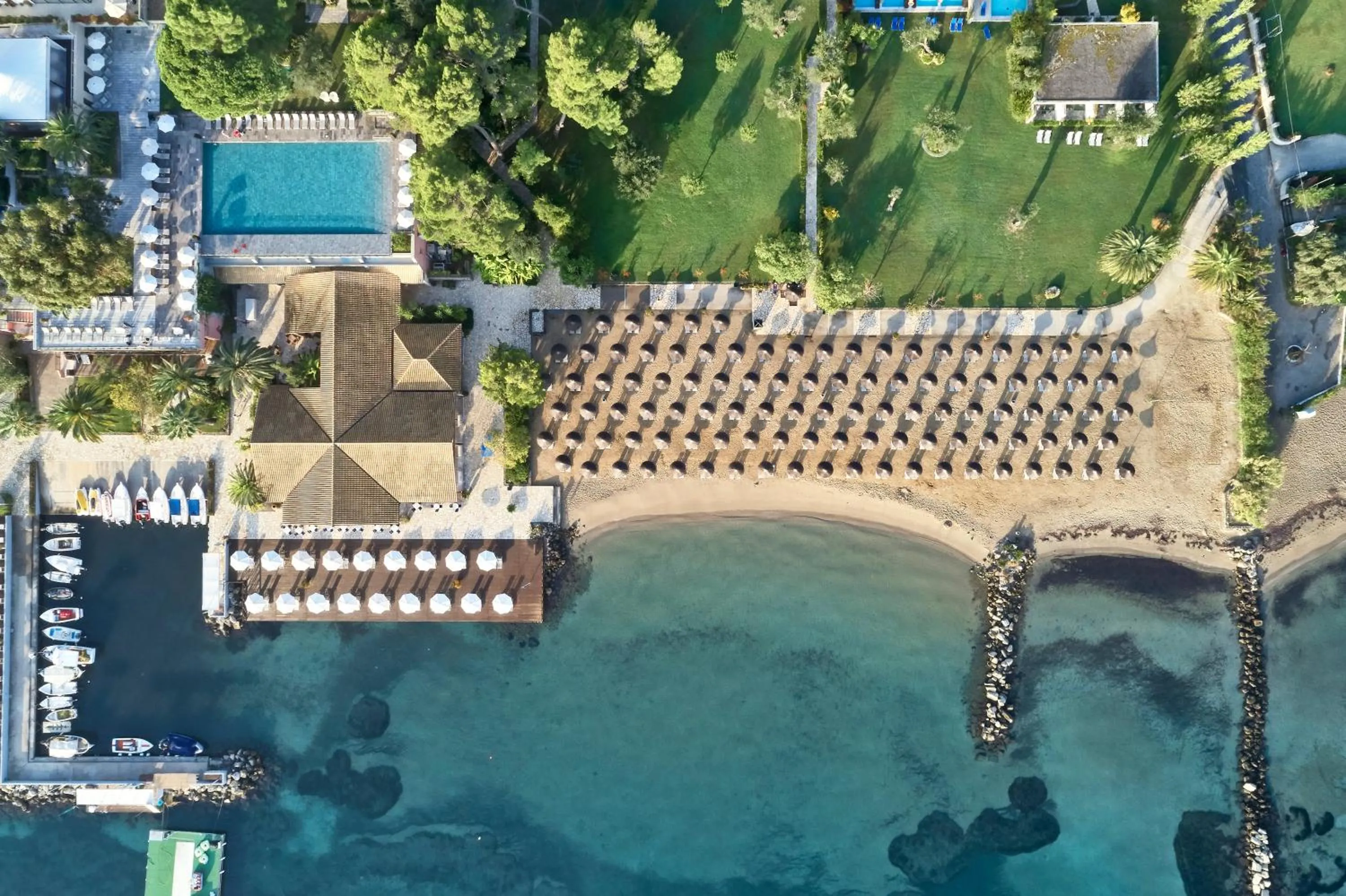 Bird's eye view in Kontokali Bay Resort & Spa