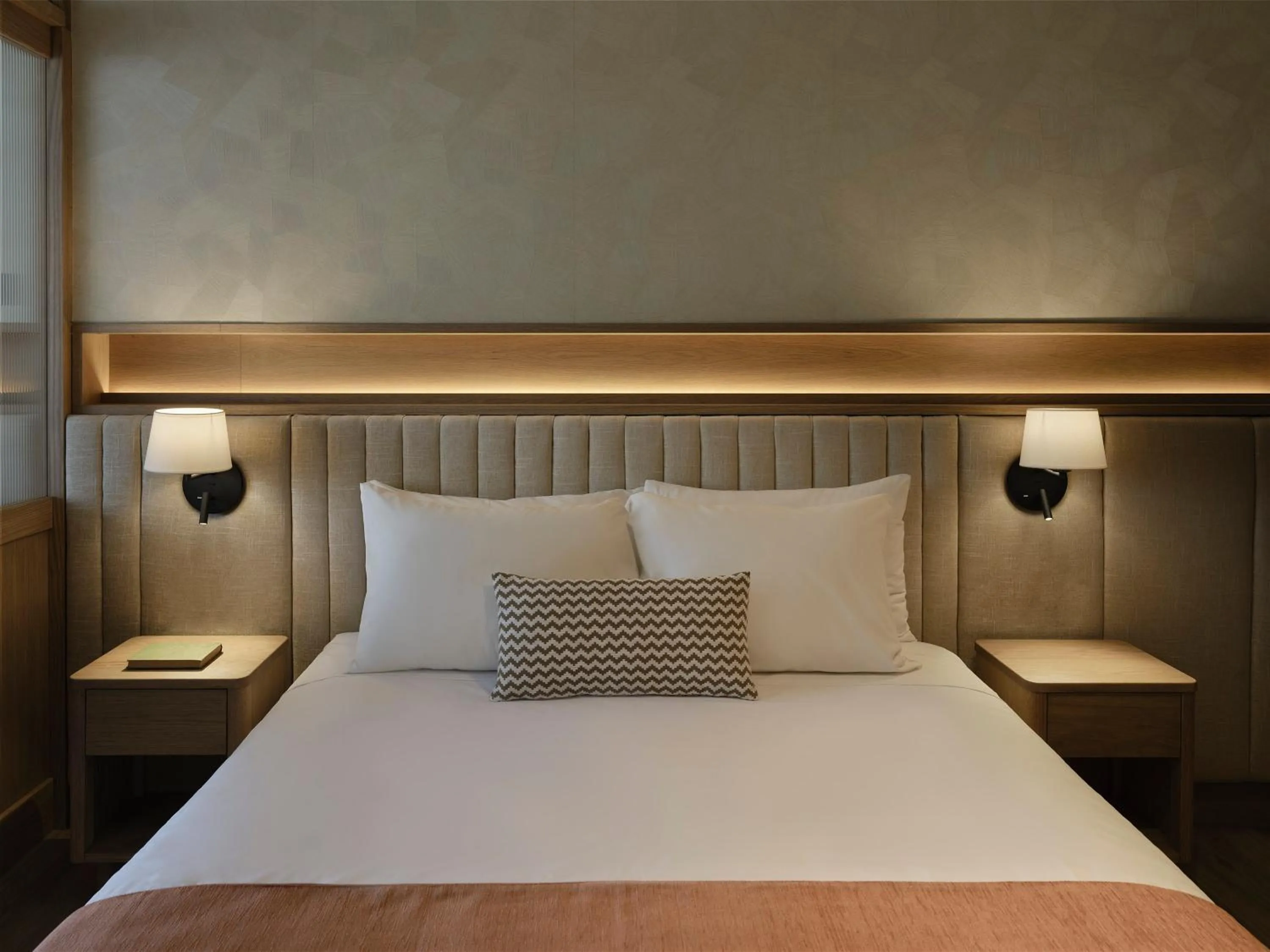 Bed in Kontokali Bay Resort & Spa