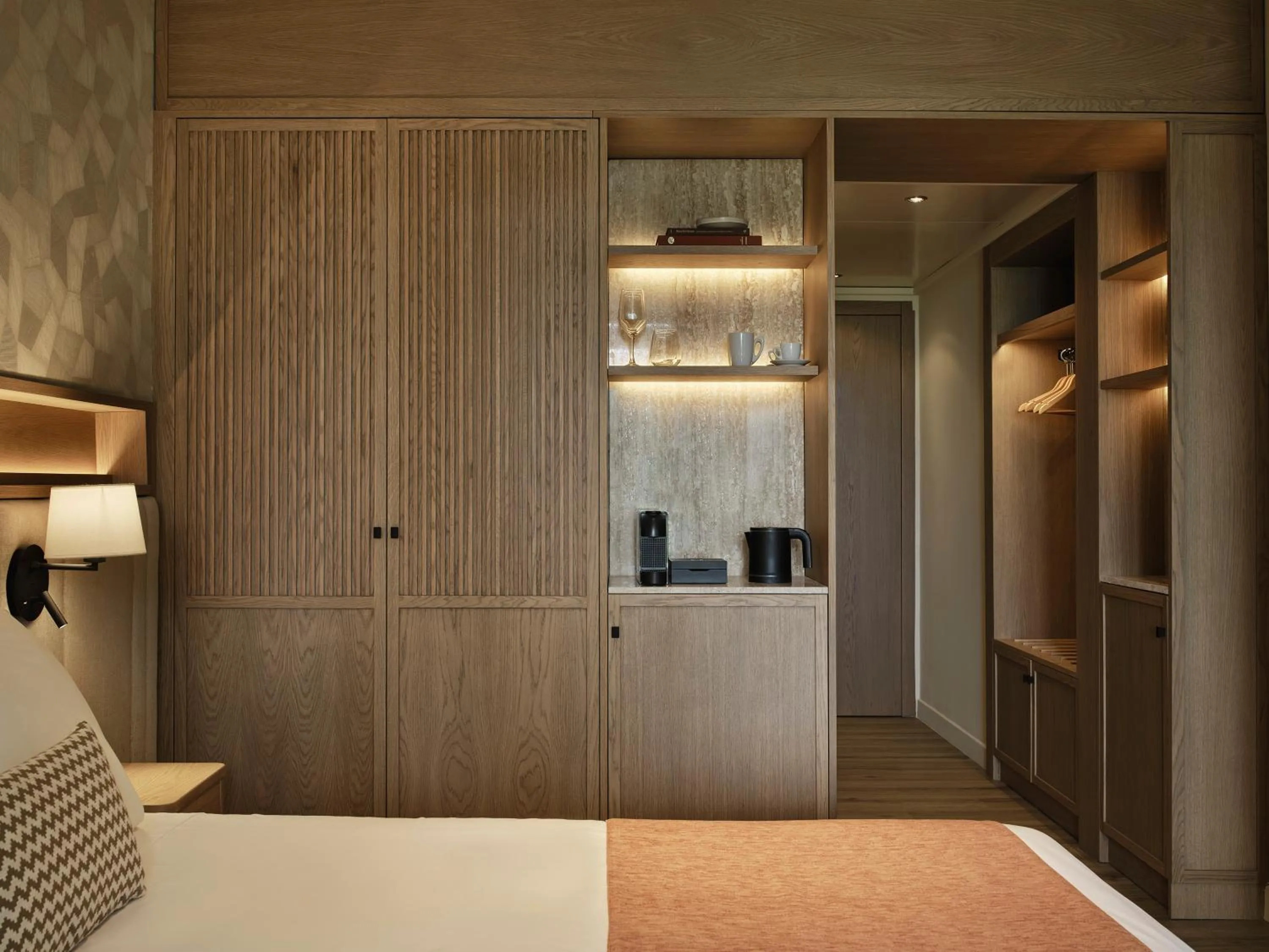 Bed in Kontokali Bay Resort & Spa