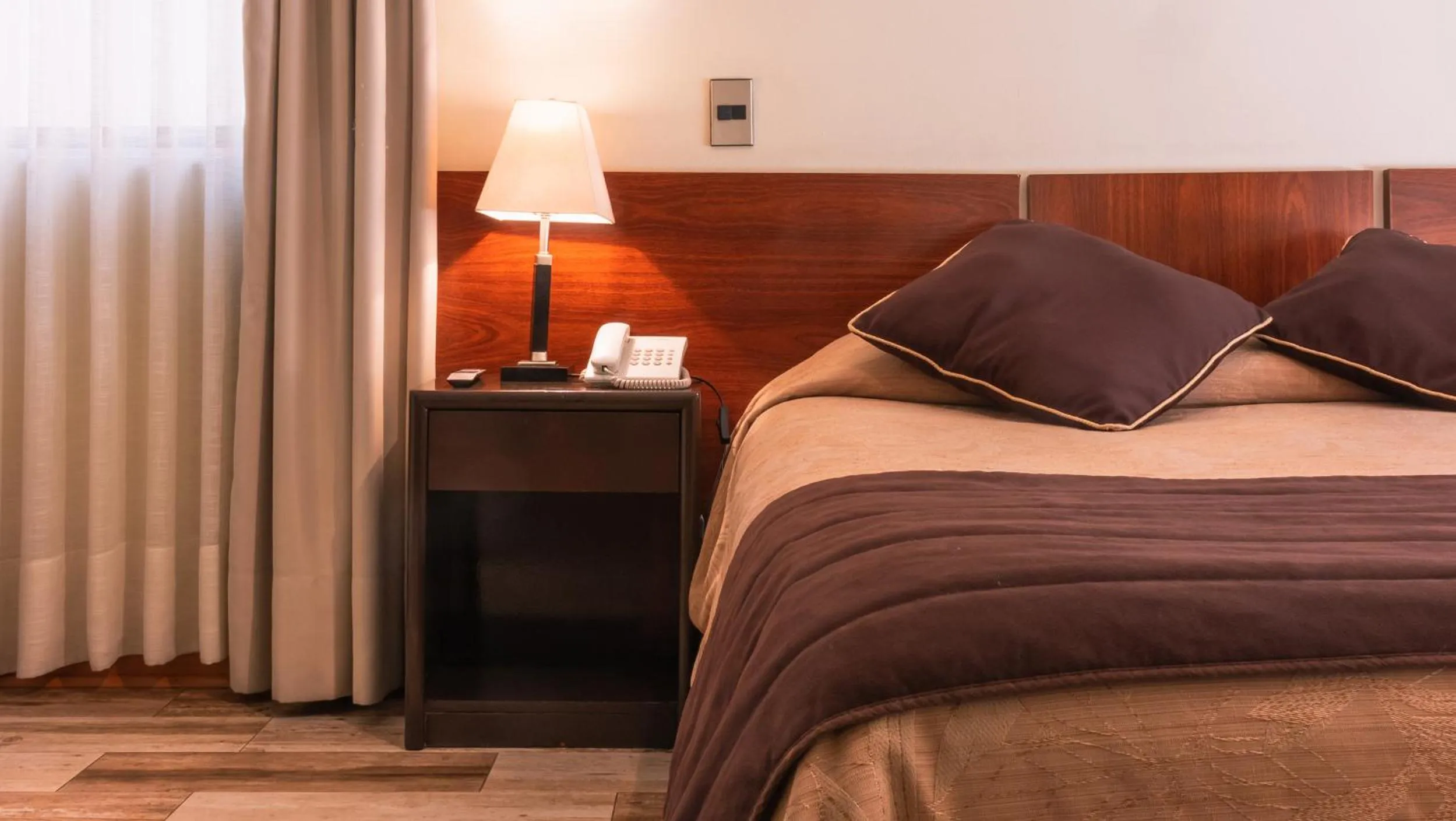 Bed in Hotel Diego de Velazquez