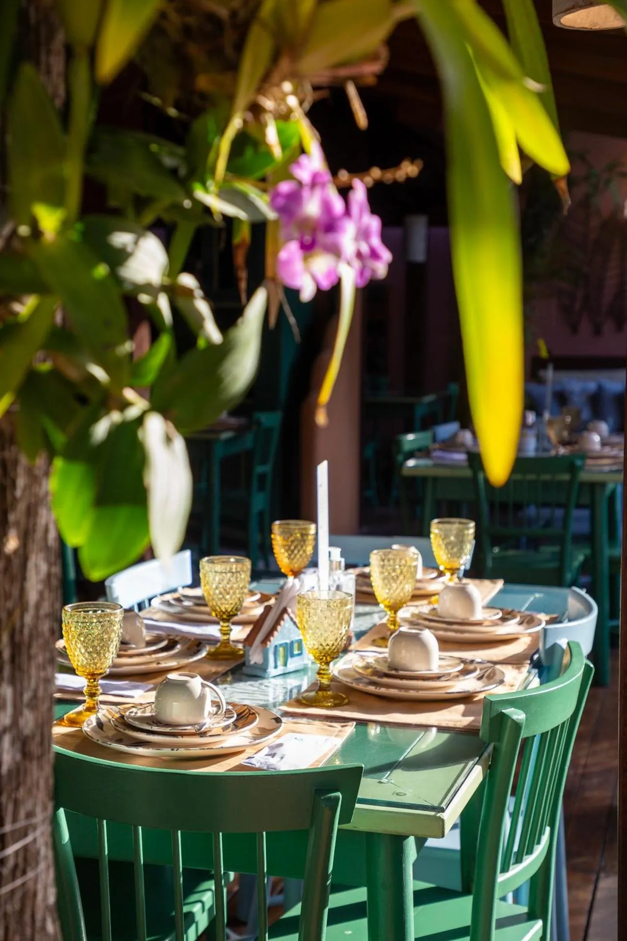 Food and drinks in Pousada Quarto Crescente