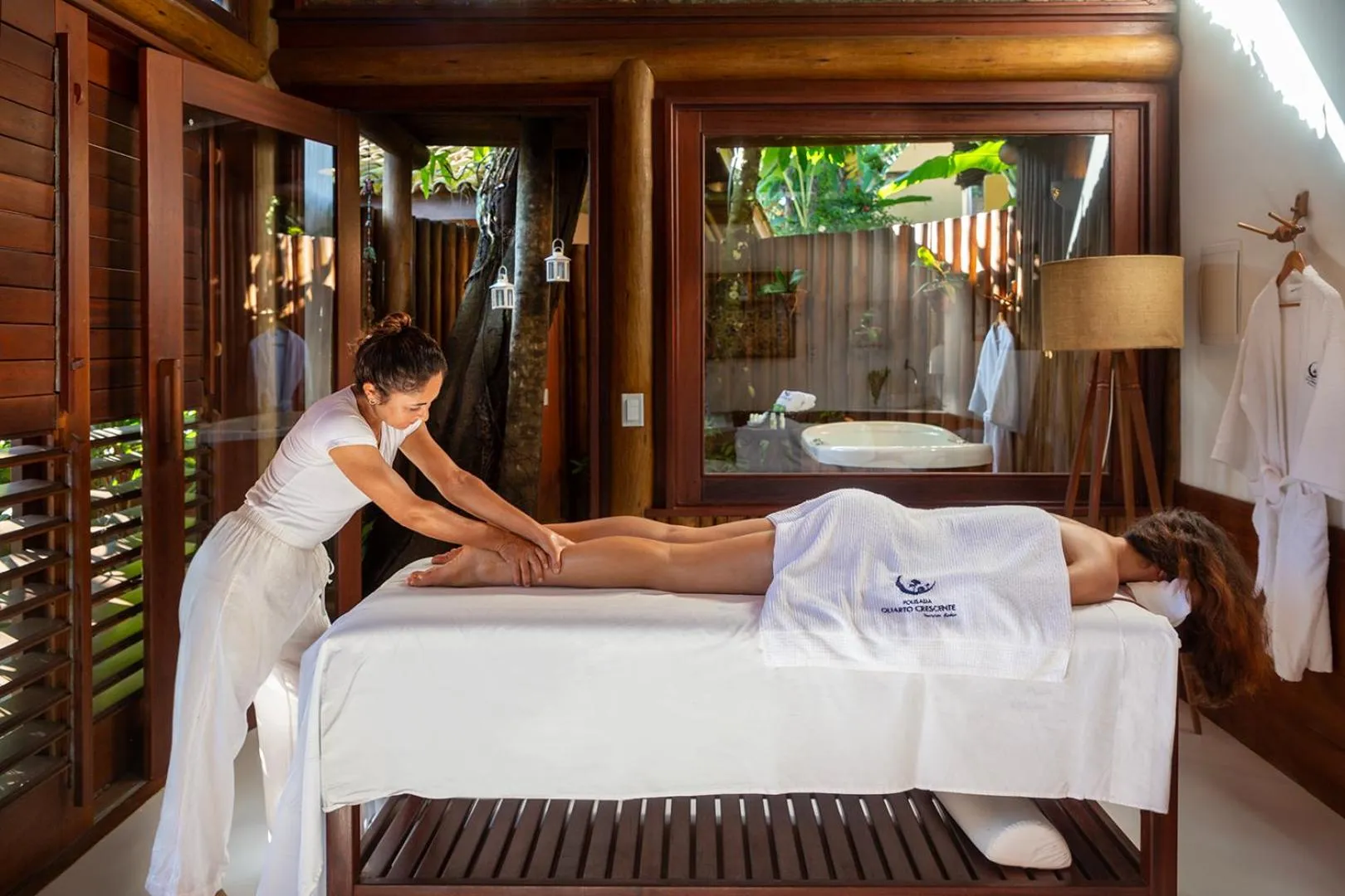 Massage, Bed in Pousada Quarto Crescente