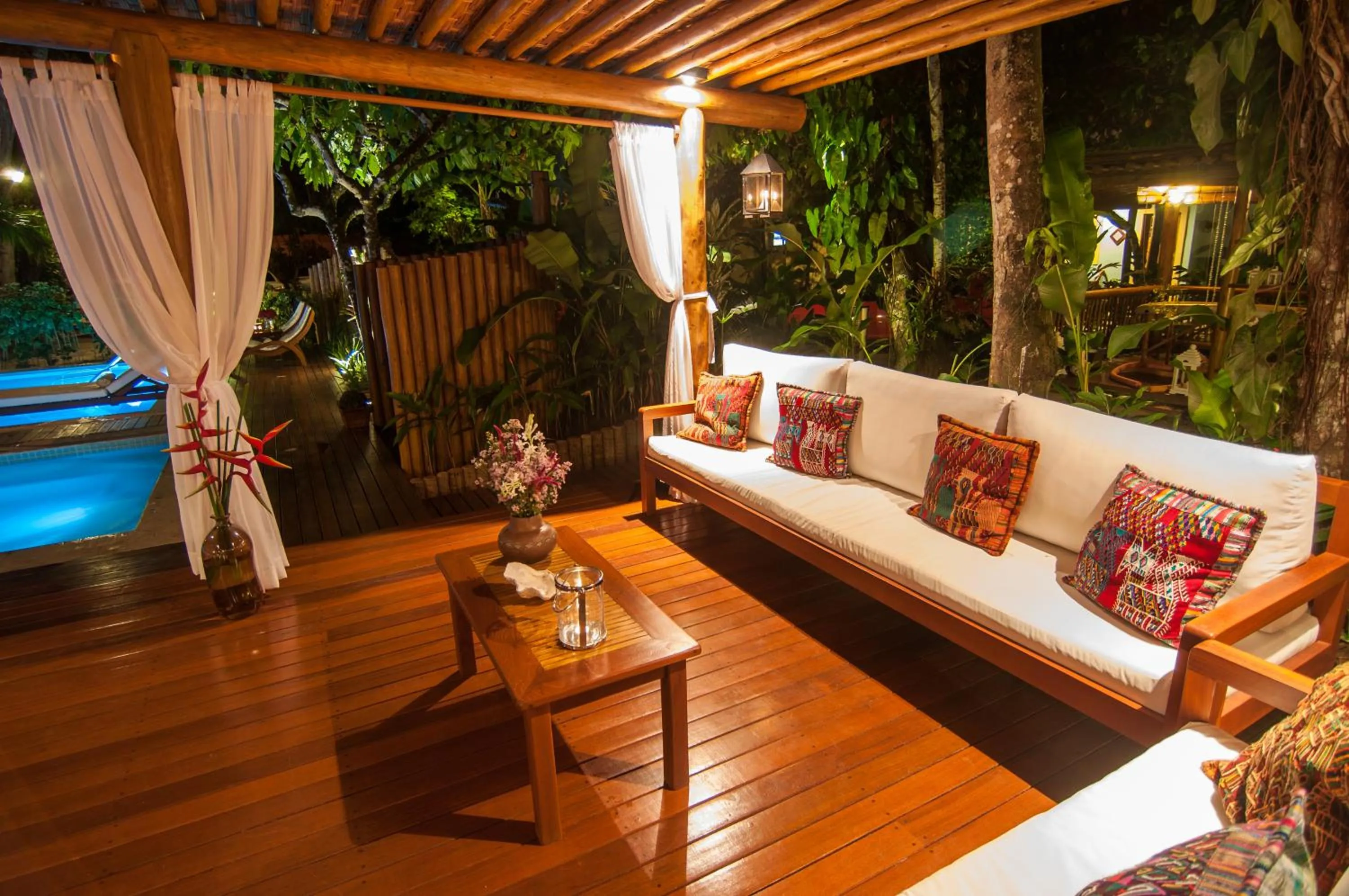 Balcony/Terrace in Pousada Quarto Crescente