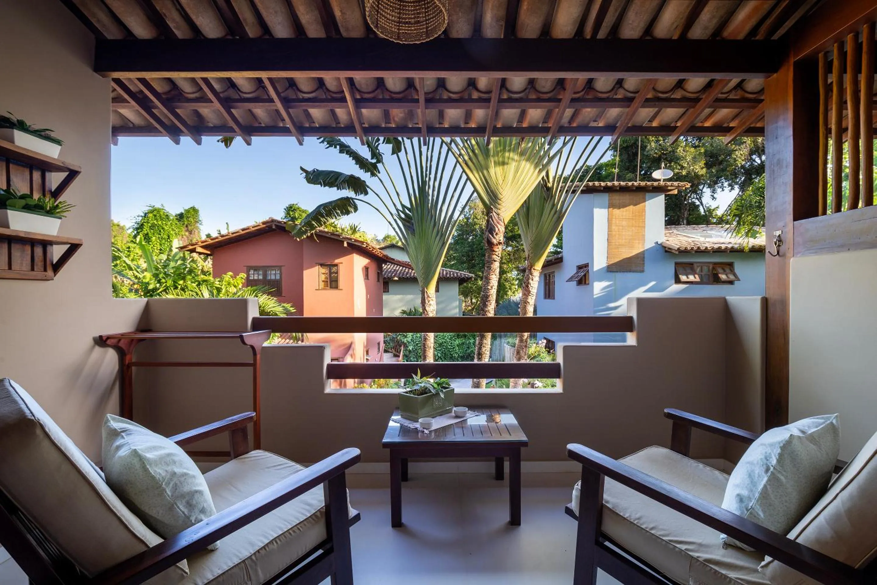 Balcony/Terrace in Pousada Quarto Crescente