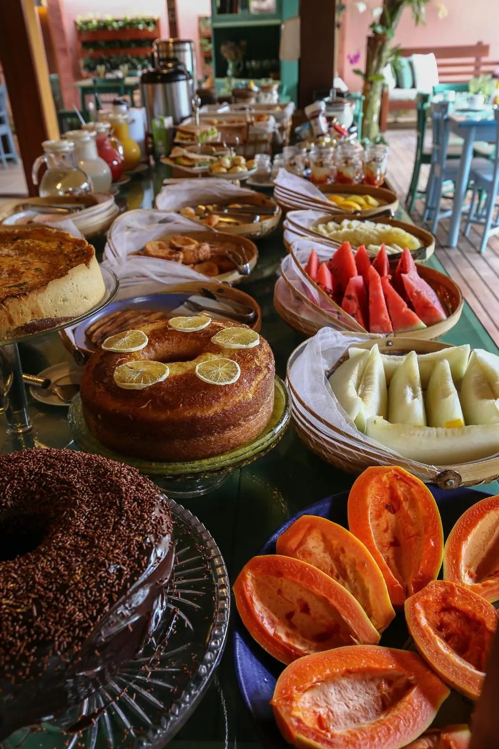 Breakfast in Pousada Quarto Crescente