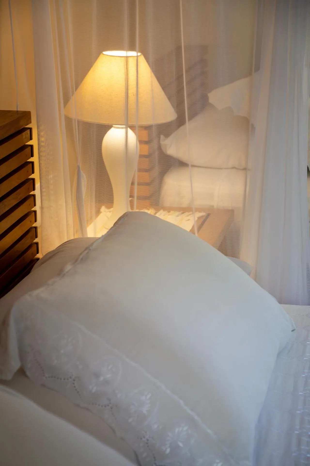 Bed in Pousada Quarto Crescente