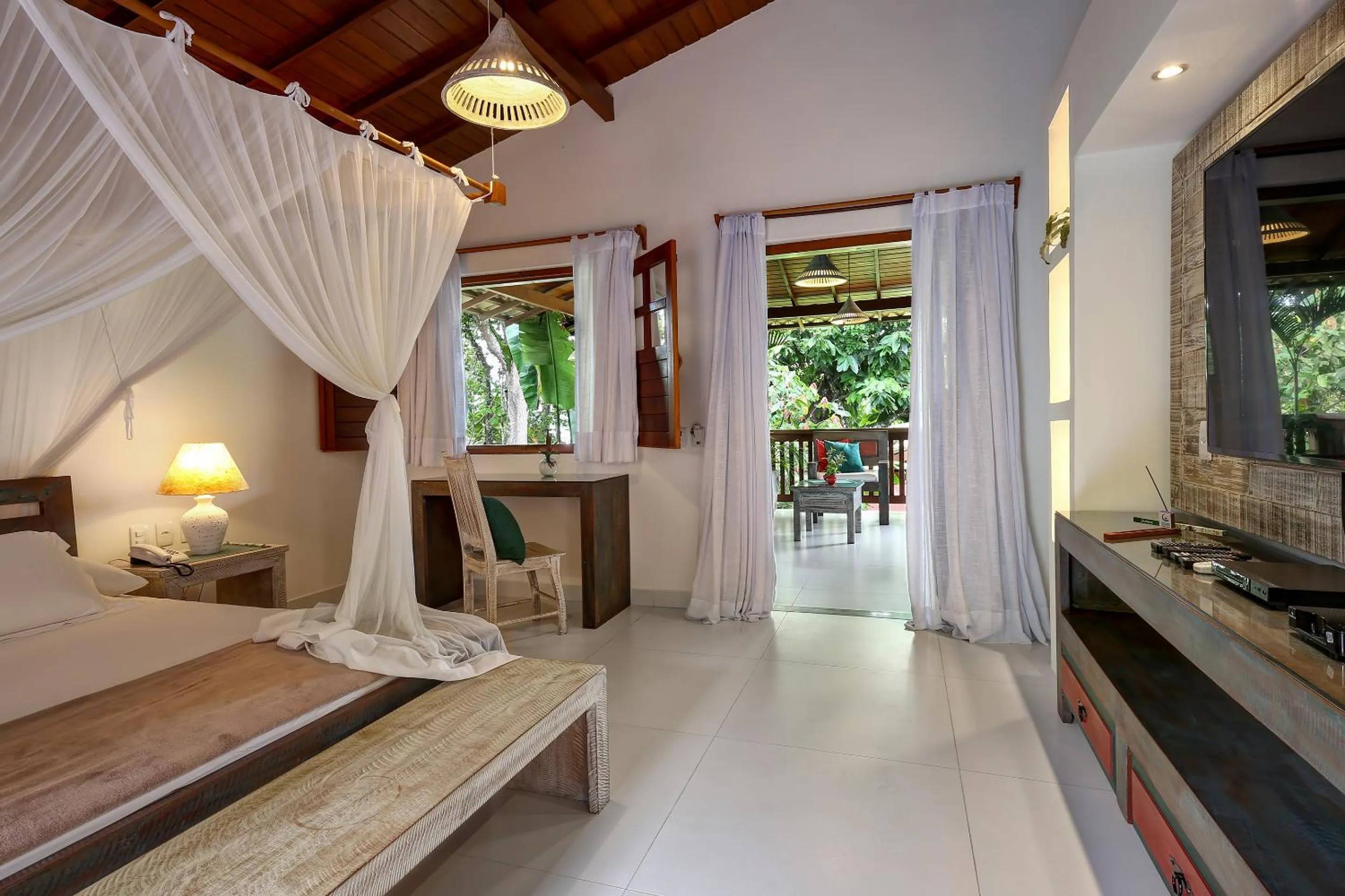 Photo of the whole room, Bed in Pousada Quarto Crescente