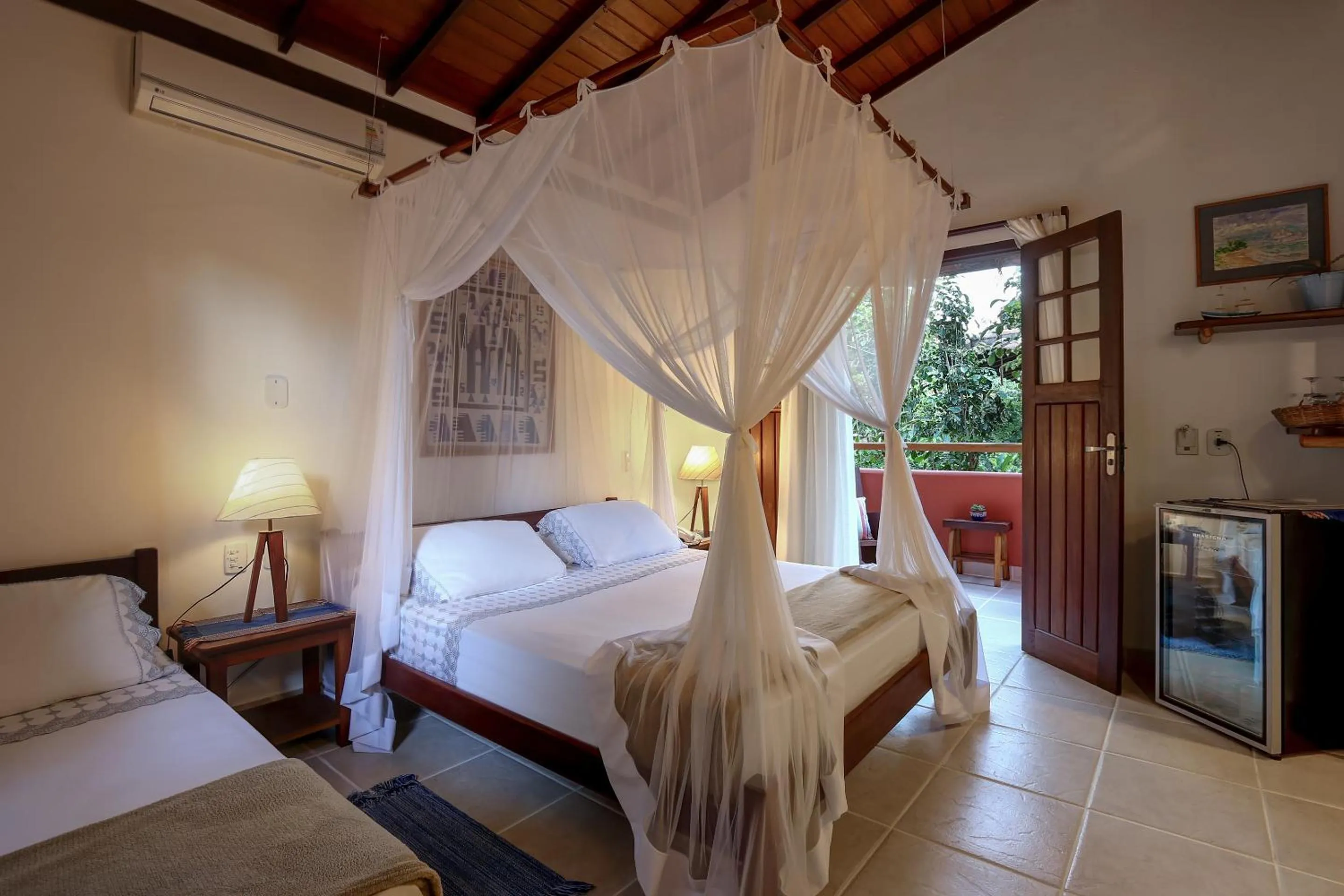 Bedroom, Bed in Pousada Quarto Crescente