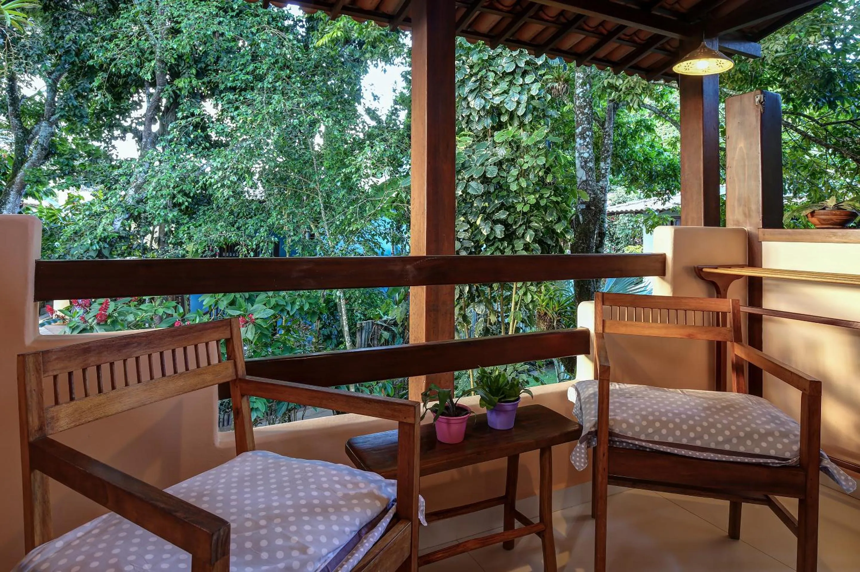 Balcony/Terrace in Pousada Quarto Crescente