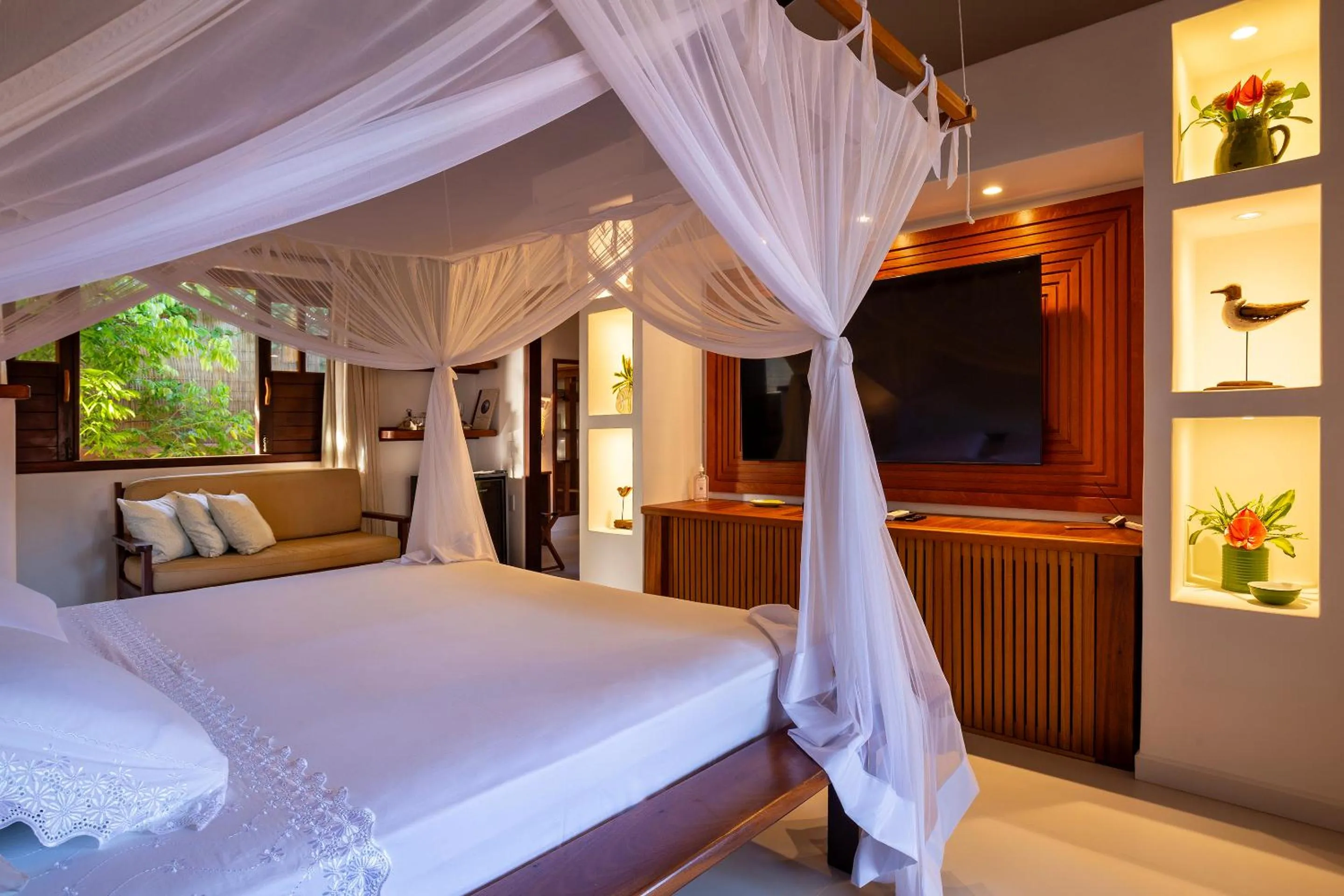 Bedroom, Bed in Pousada Quarto Crescente