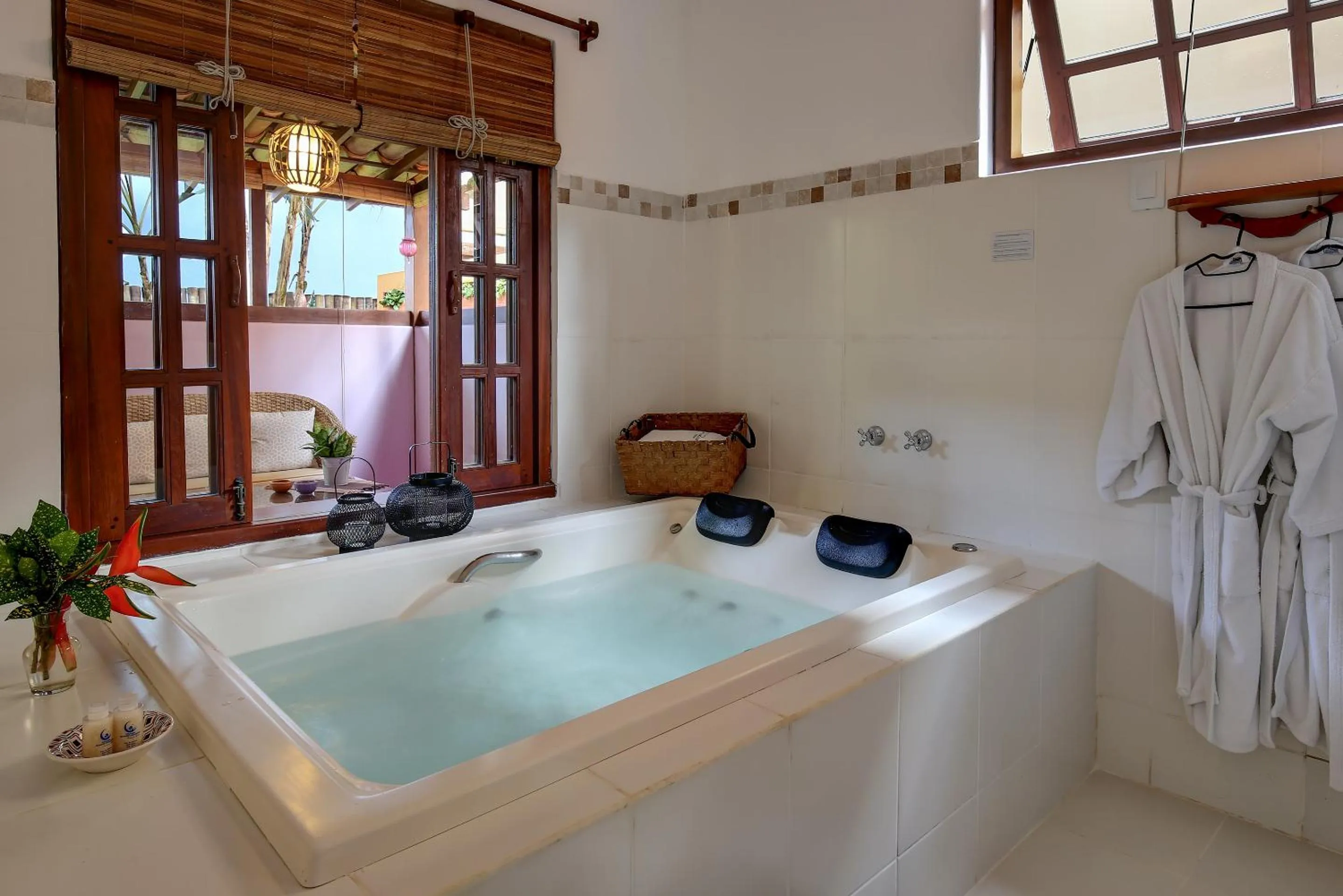 Bath in Pousada Quarto Crescente