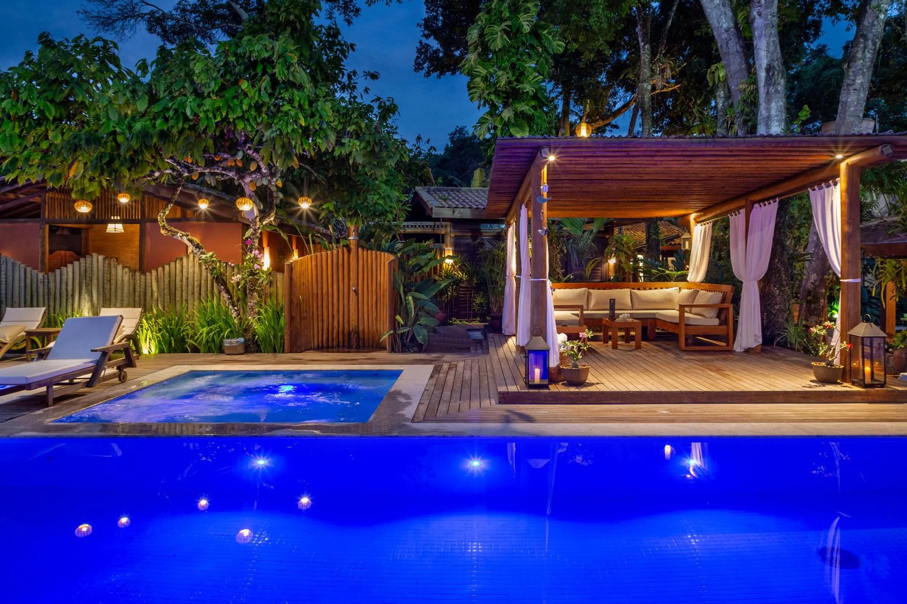 Natural landscape in Pousada Quarto Crescente