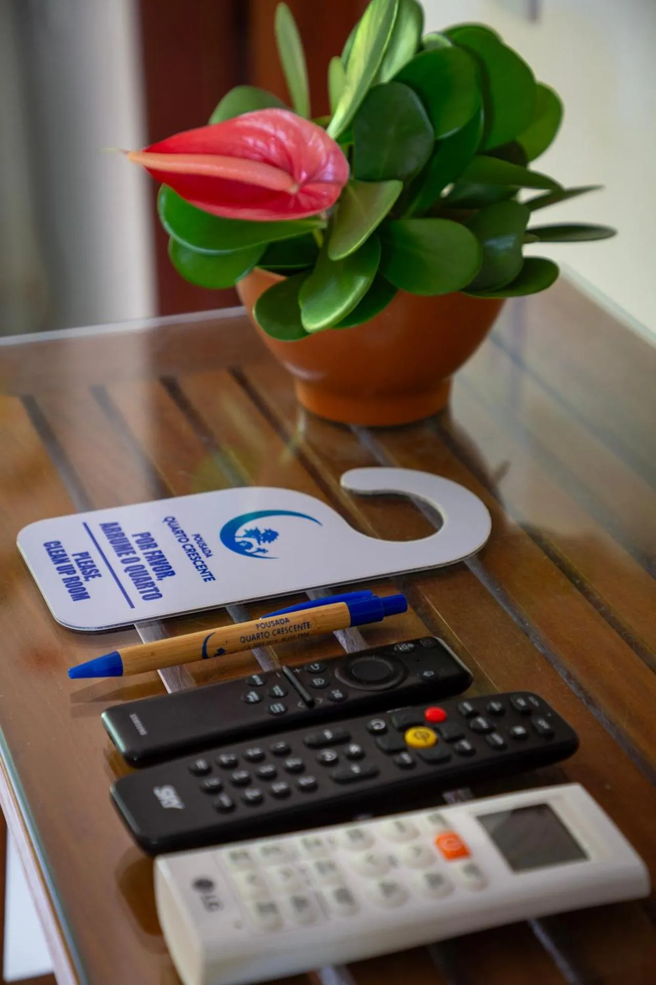 Bedroom in Pousada Quarto Crescente