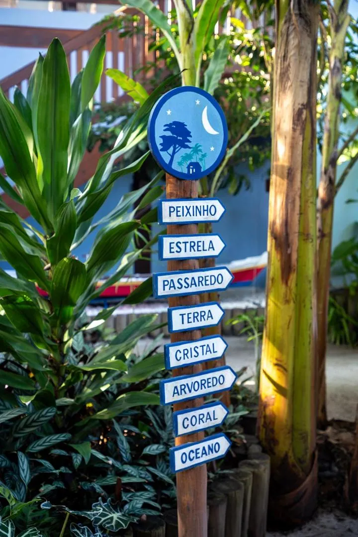 Garden in Pousada Quarto Crescente