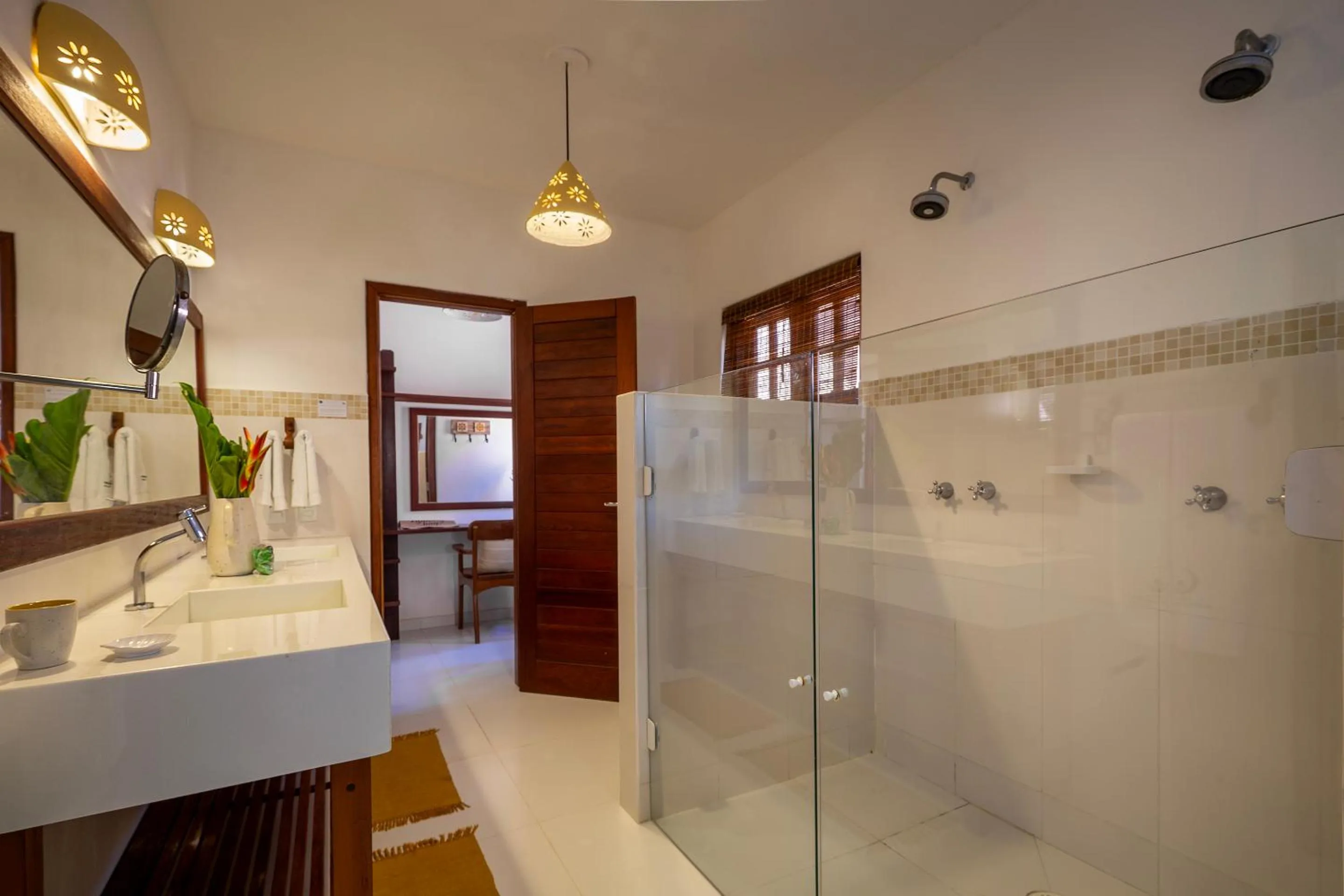 Bathroom in Pousada Quarto Crescente