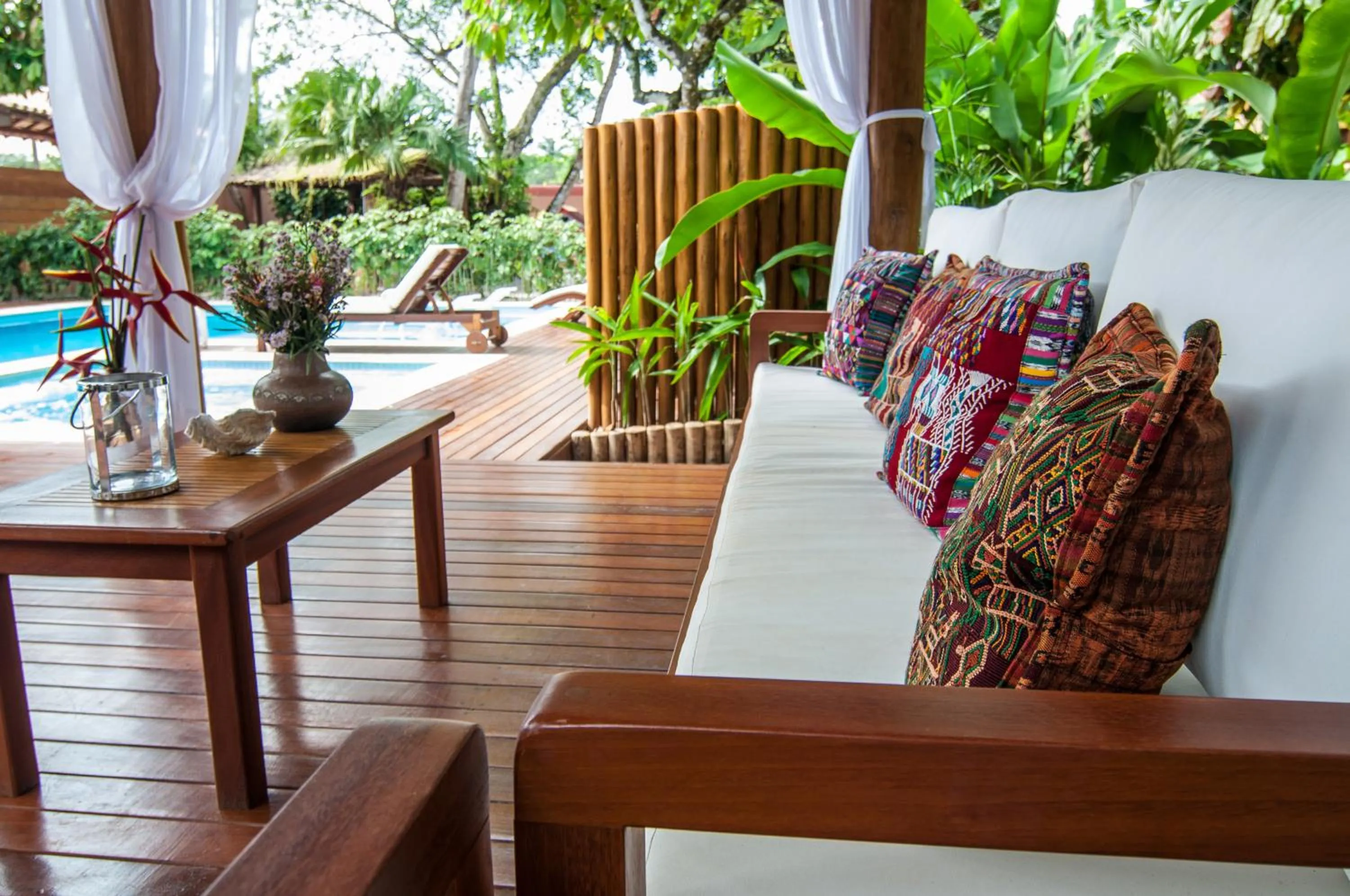 Balcony/Terrace in Pousada Quarto Crescente