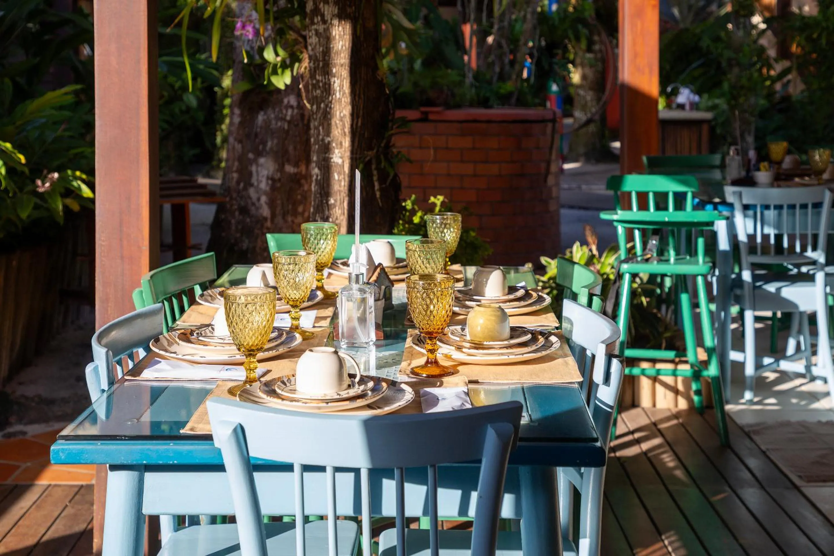 Food and drinks in Pousada Quarto Crescente