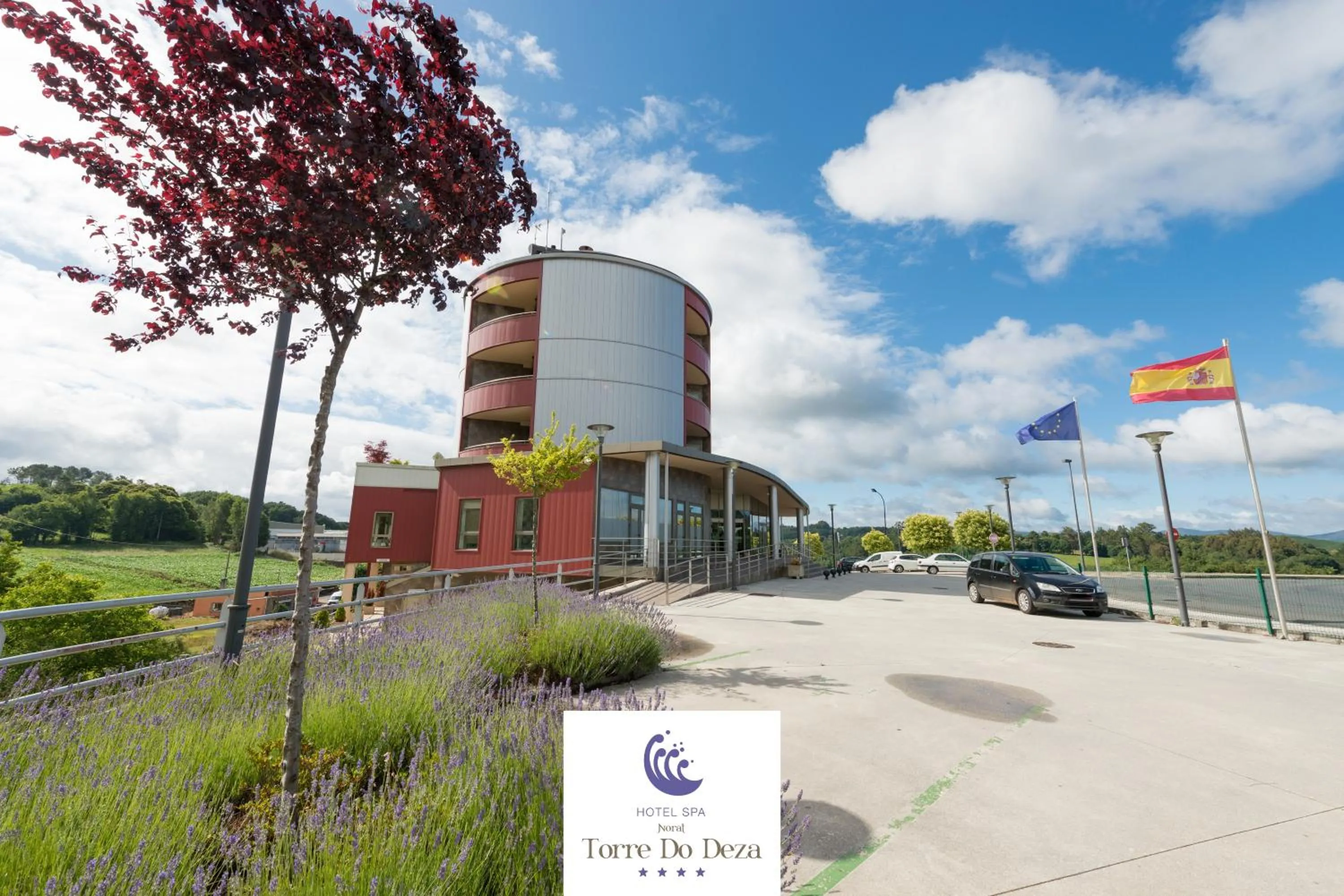 Property building in Hotel Spa Norat Torre Do Deza 4* Superior