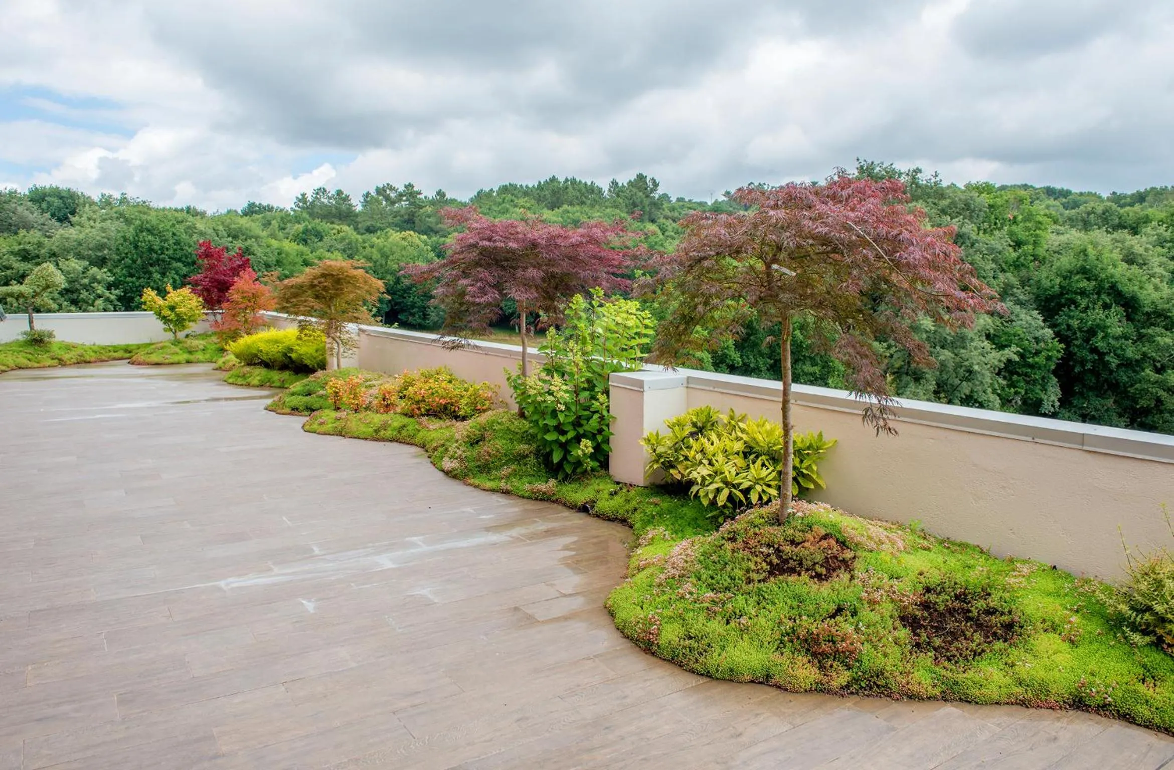 Garden in Hotel Spa Norat Torre Do Deza 4* Superior