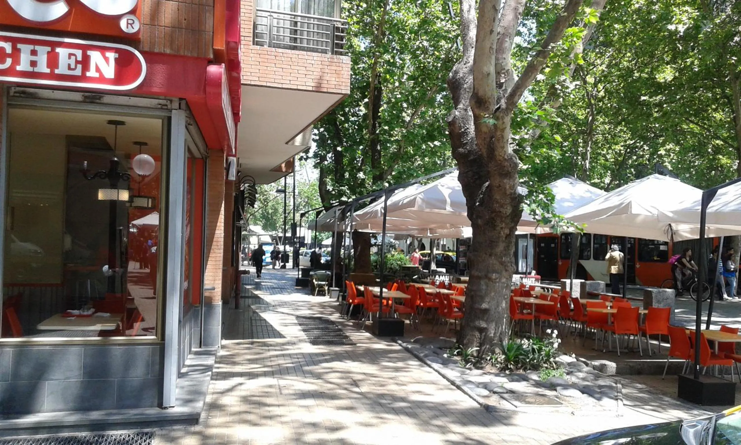 Street view in Andes Suites