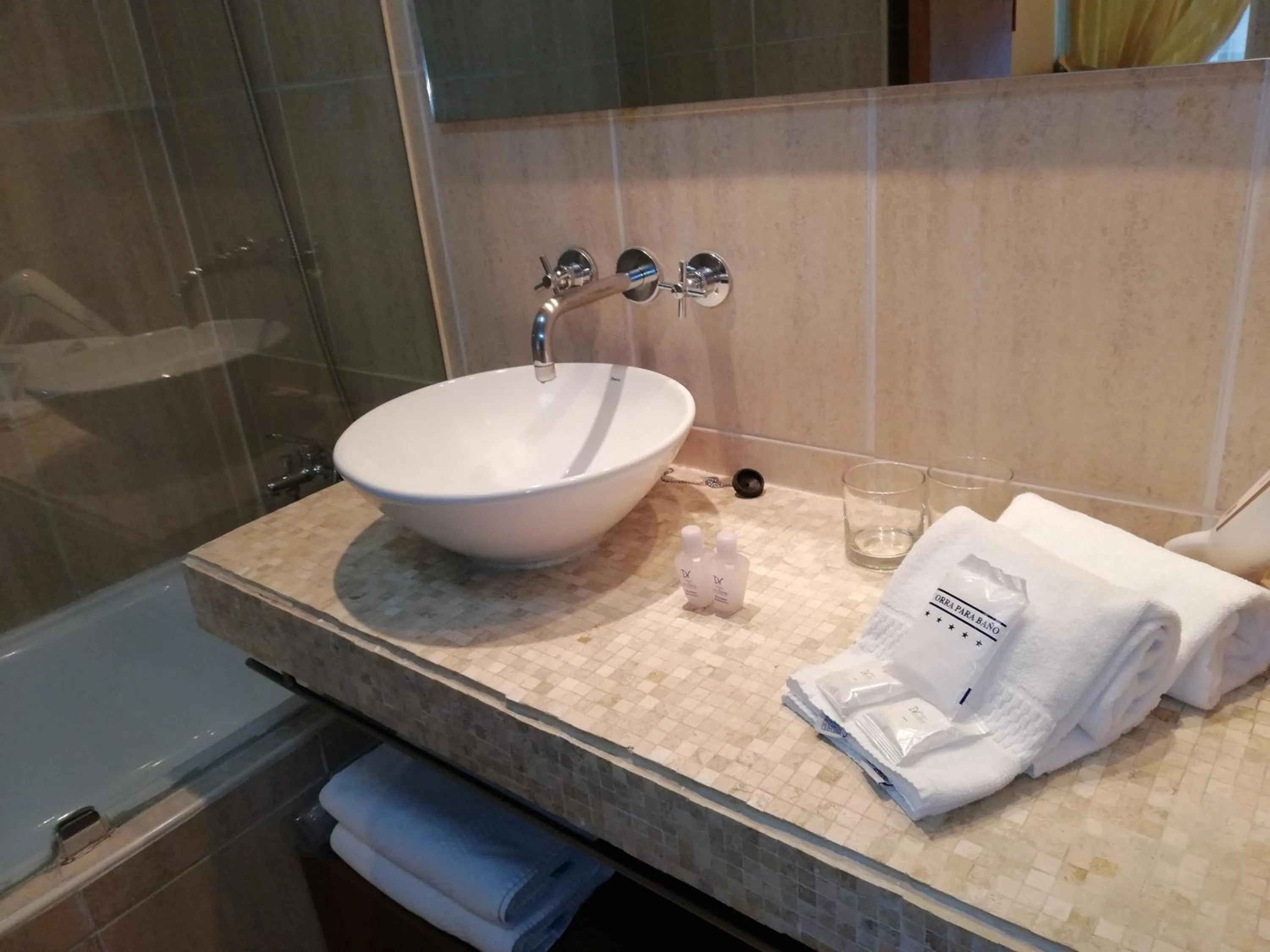 Bathroom in Andes Suites