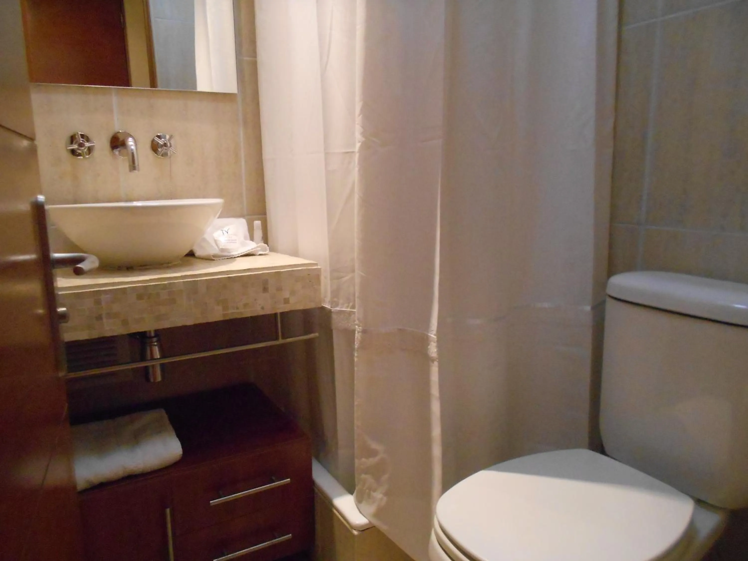 Bathroom in Andes Suites