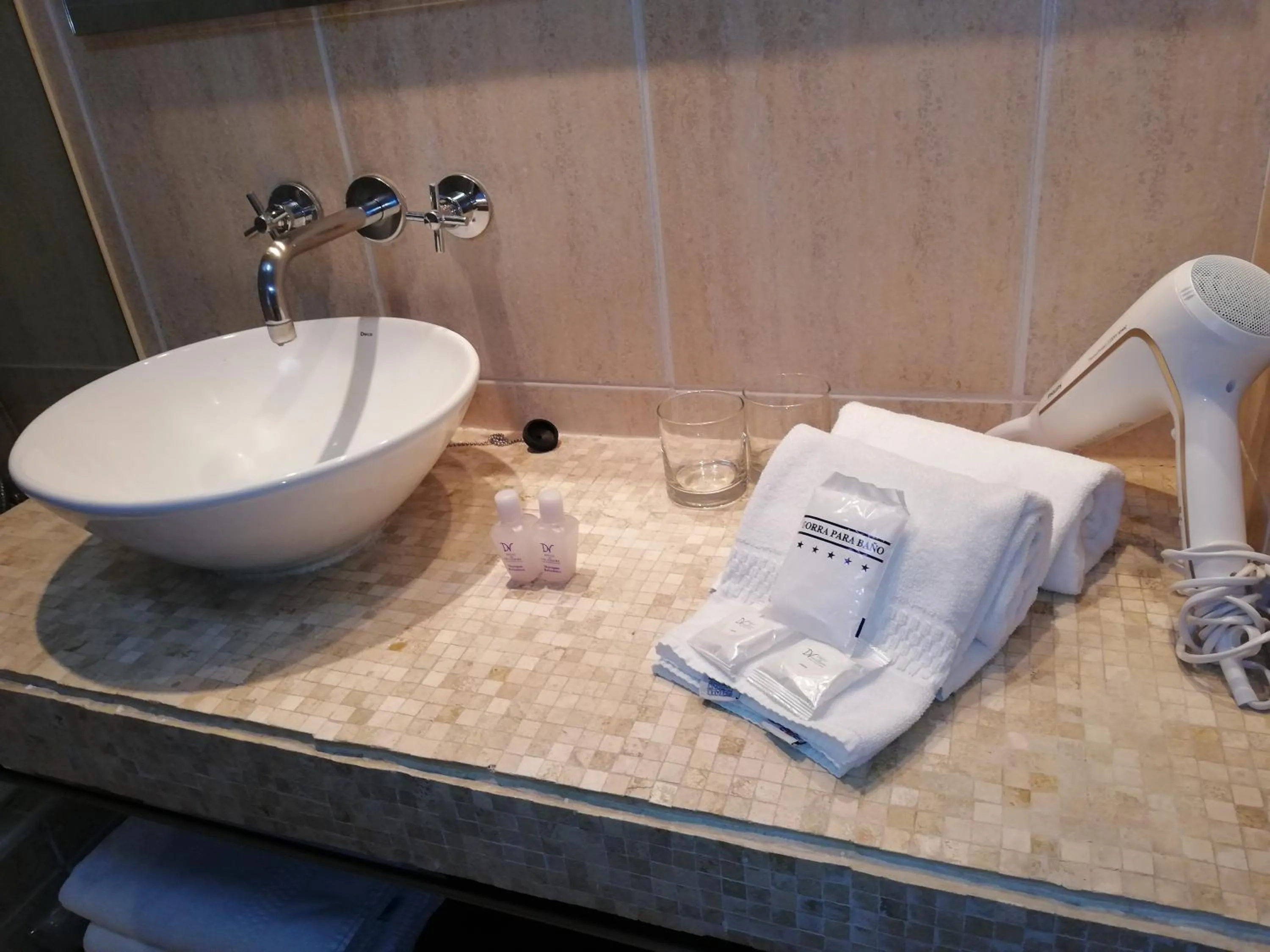 Bathroom in Andes Suites