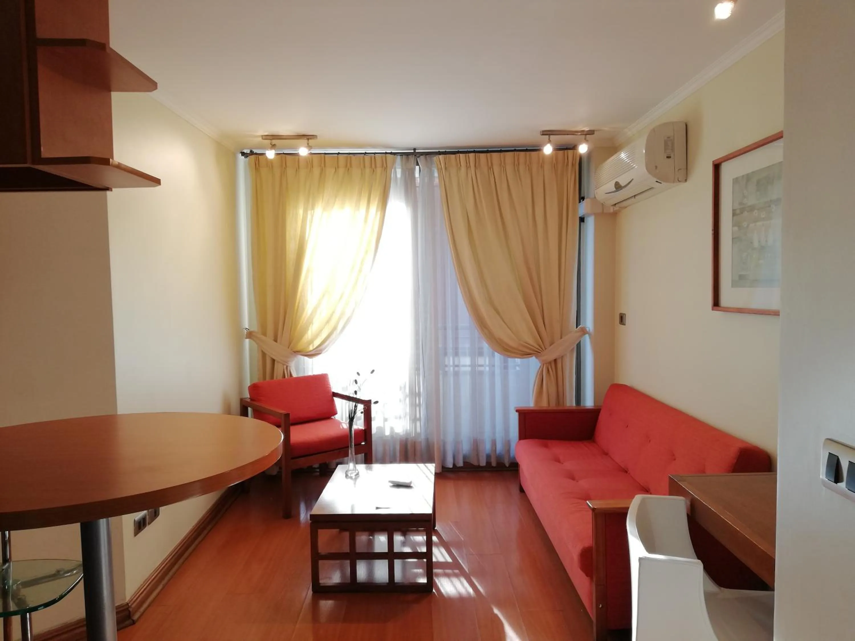 Living room in Andes Suites