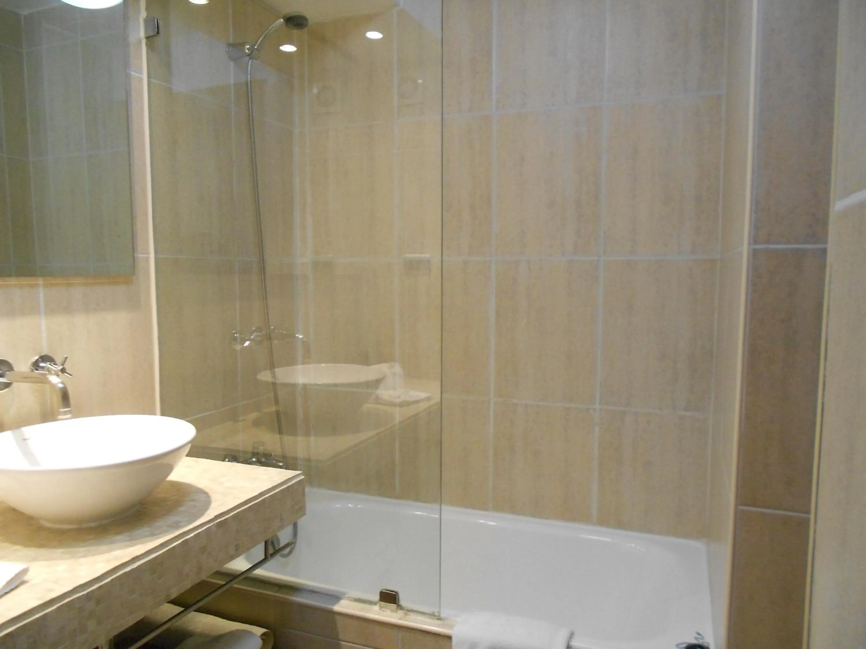 Bathroom in Andes Suites