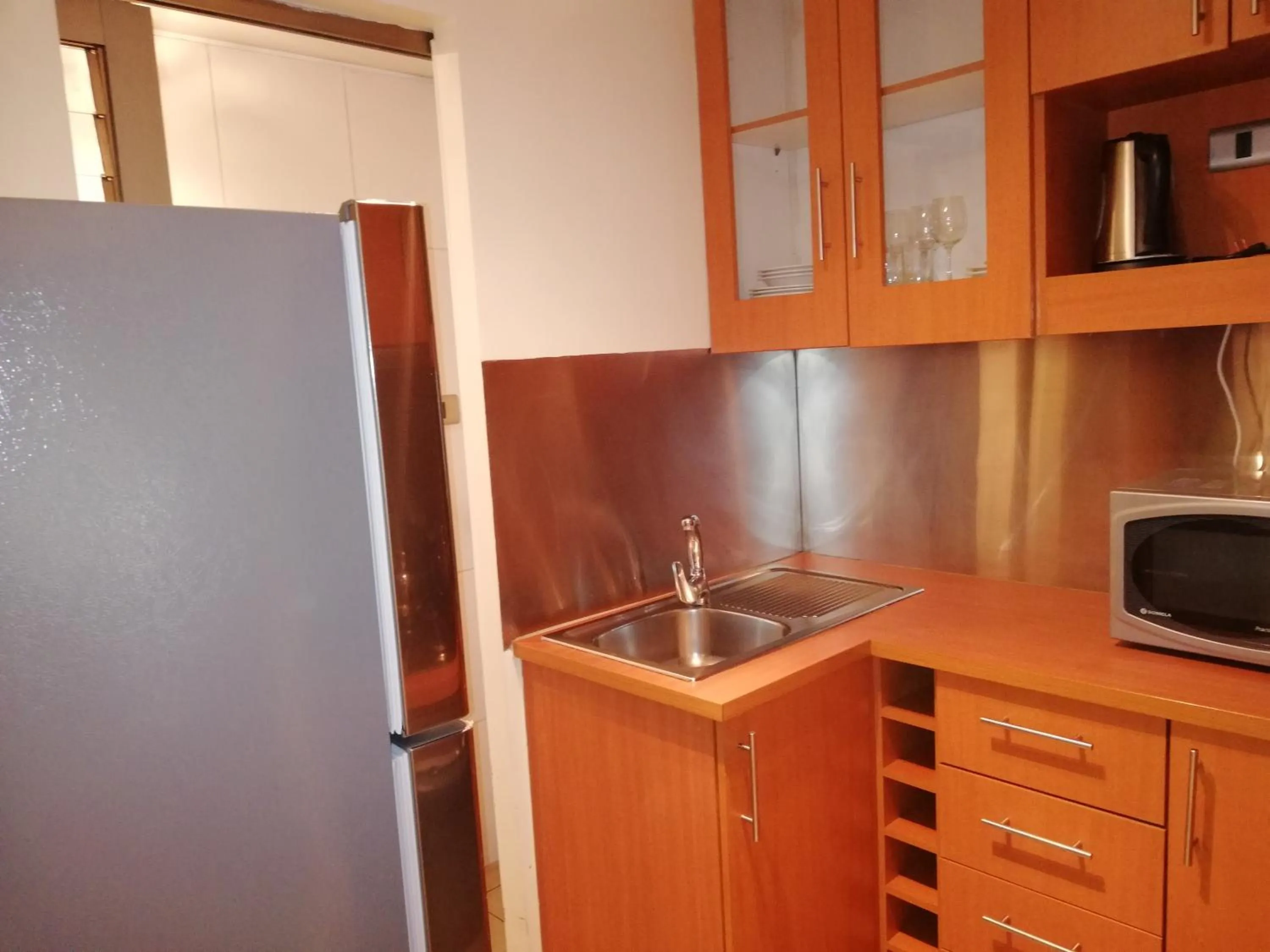 Kitchen or kitchenette in Andes Suites
