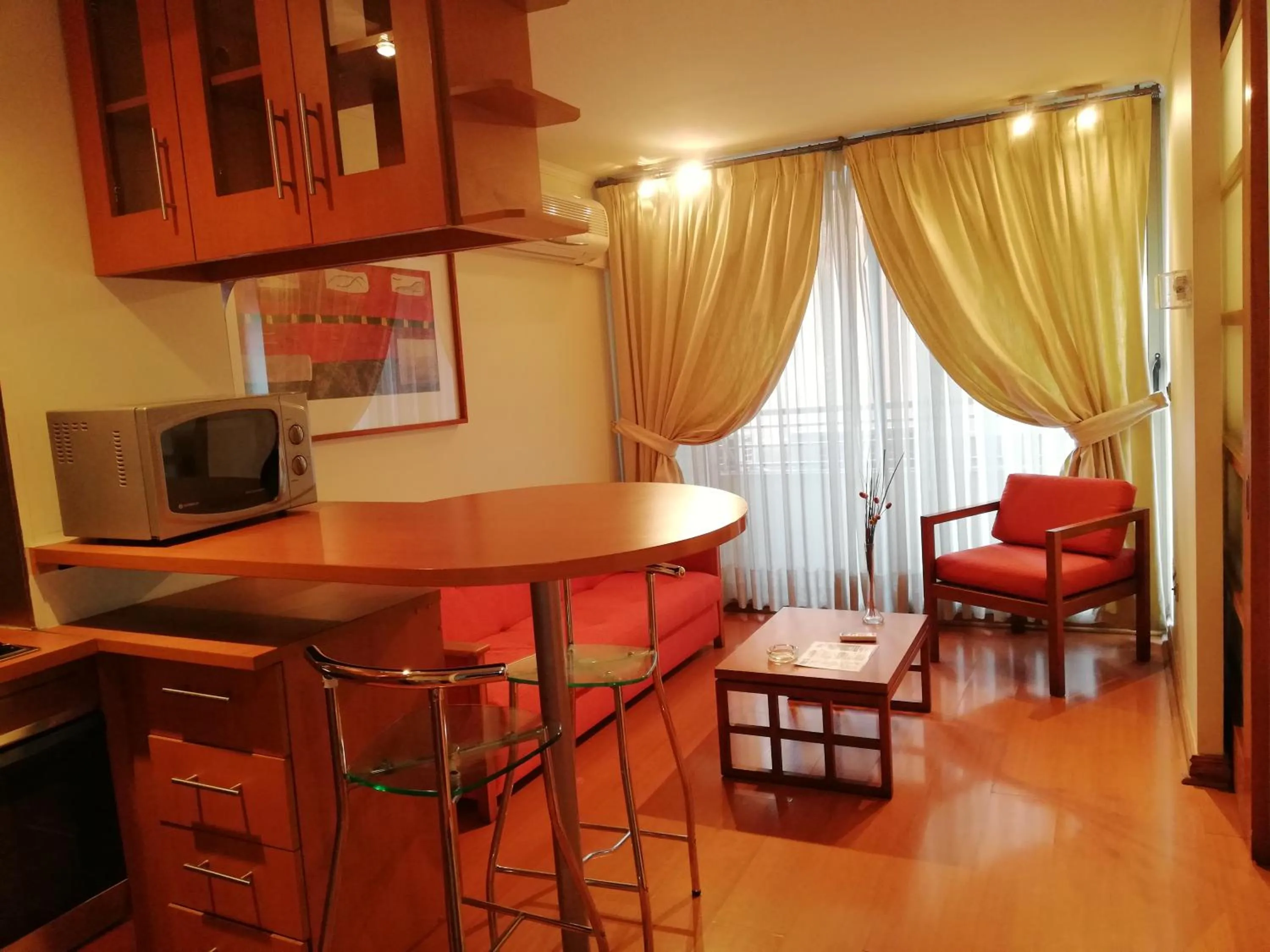 Living room in Andes Suites