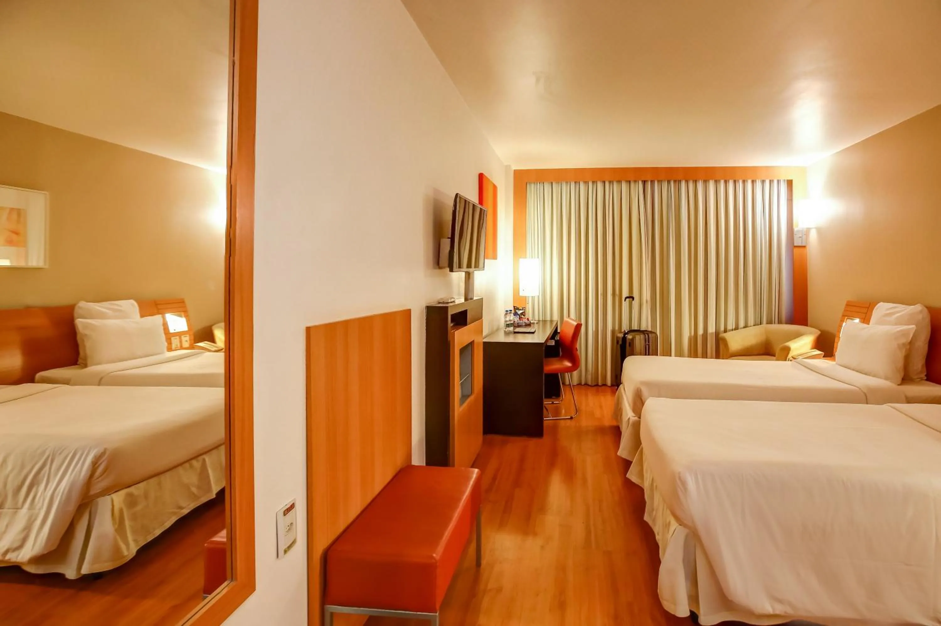 Bed in Novotel RJ Santos Dumont