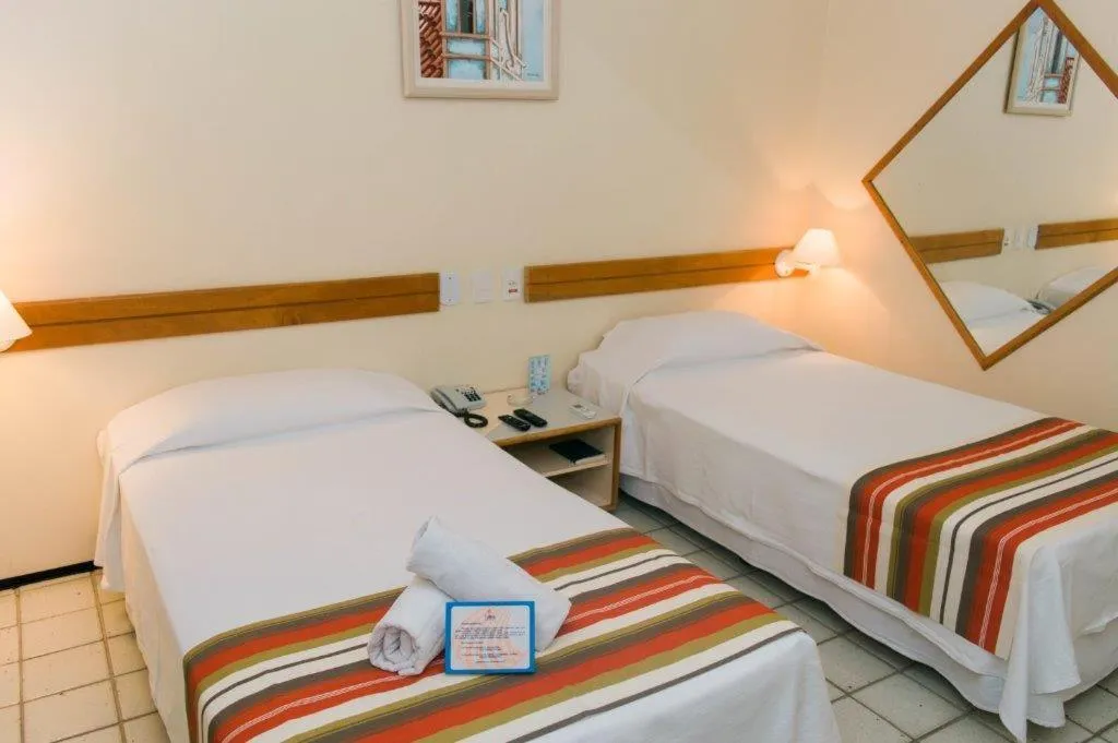 Bed in Calhau Praia Hotel